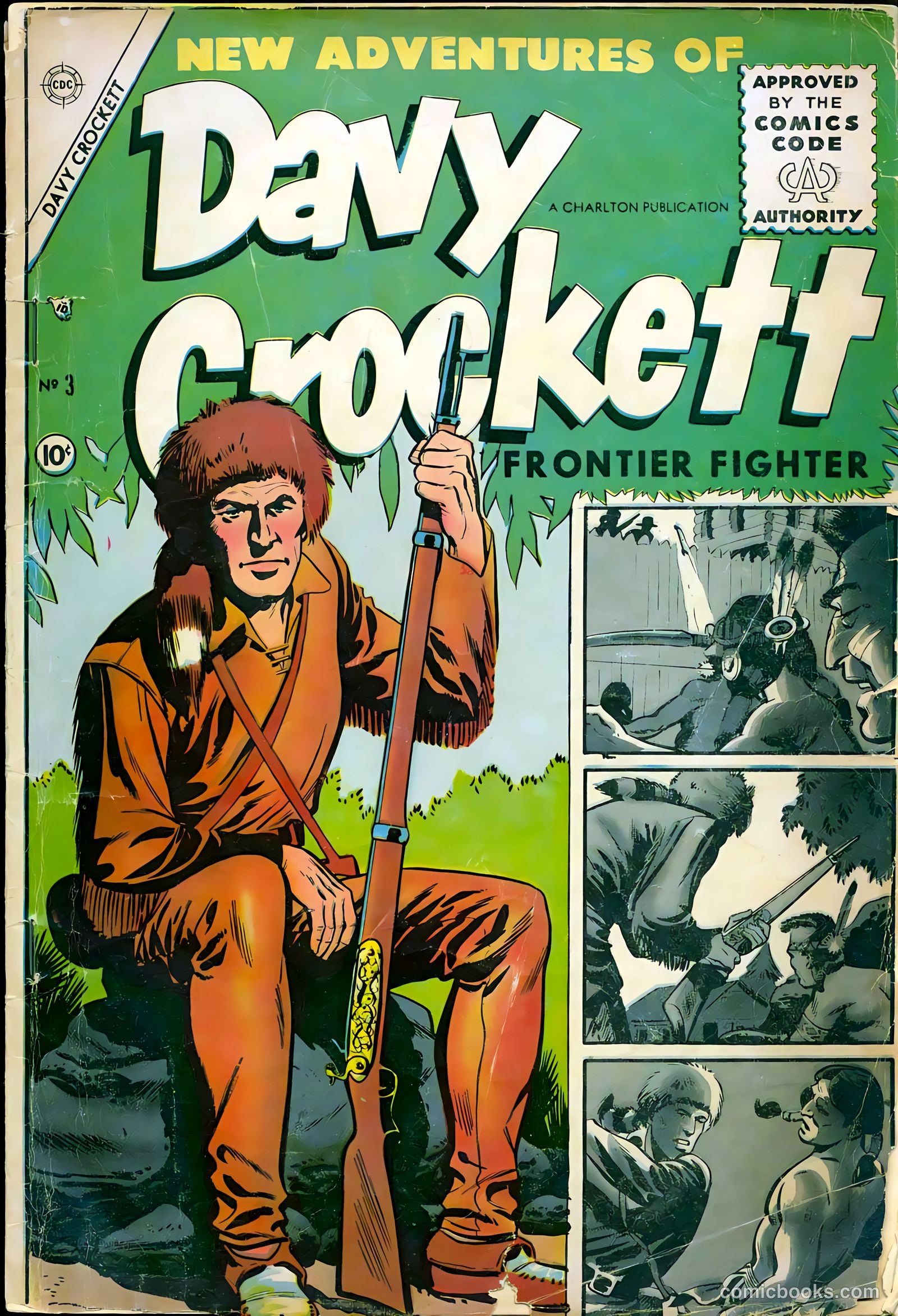 Davy Crockett #3 — page 1 of 36