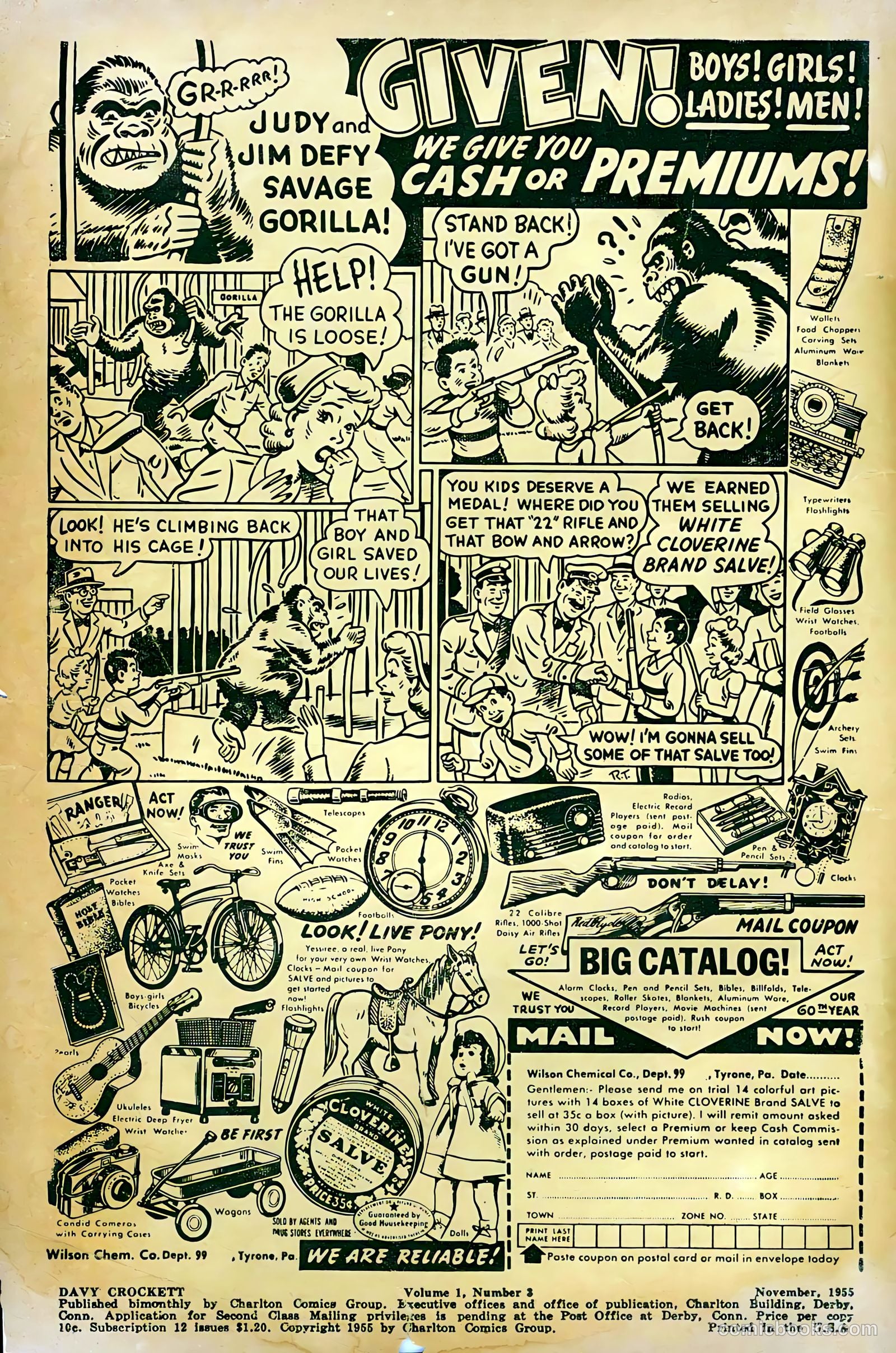 Davy Crockett #3 — page 2 of 36