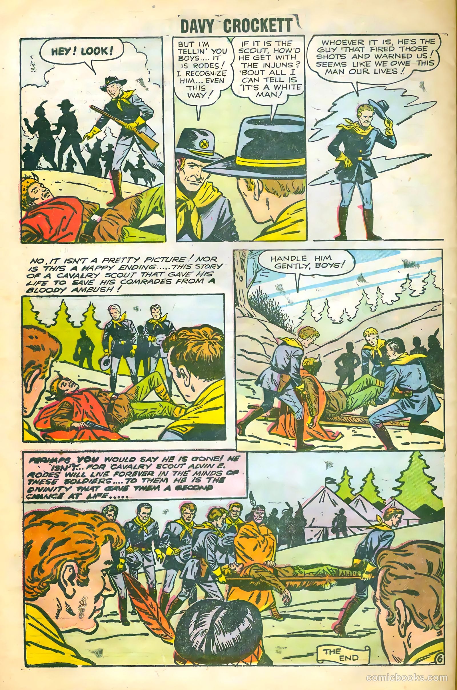 Davy Crockett #3 — page 32 of 36