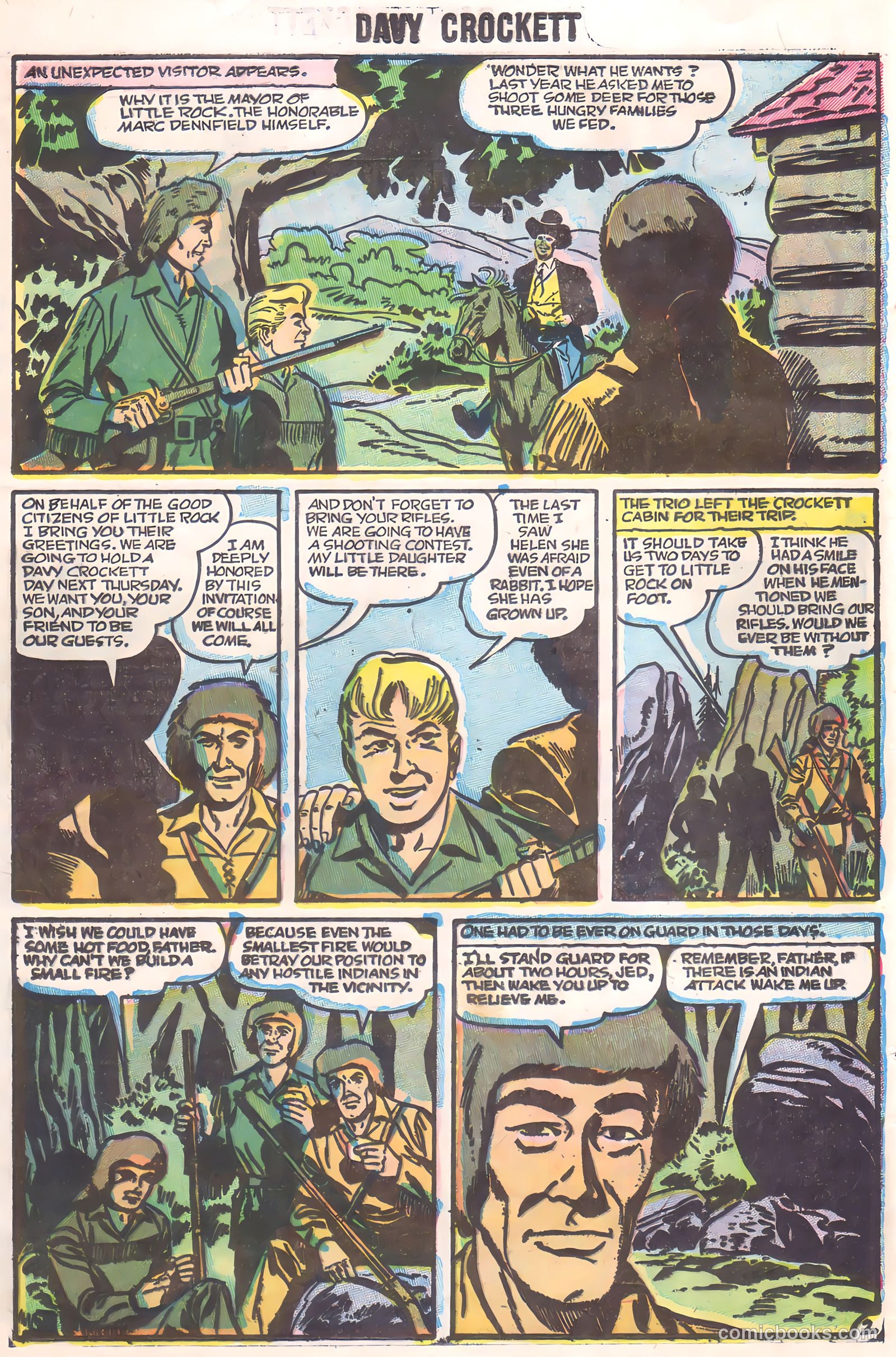 Davy Crockett #5 — page 12 of 36