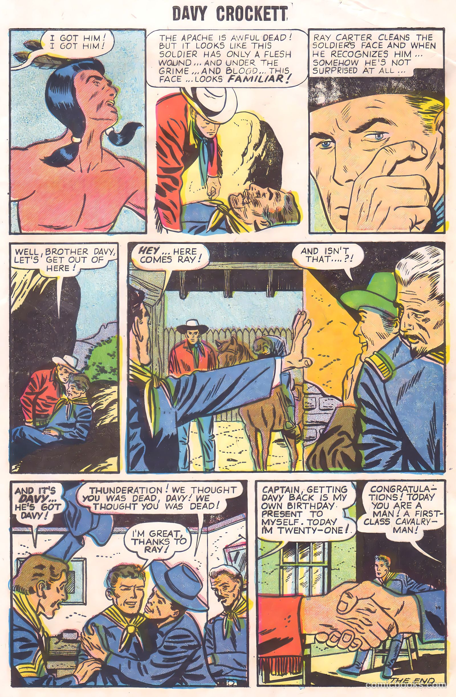 Davy Crockett #5 — page 33 of 36