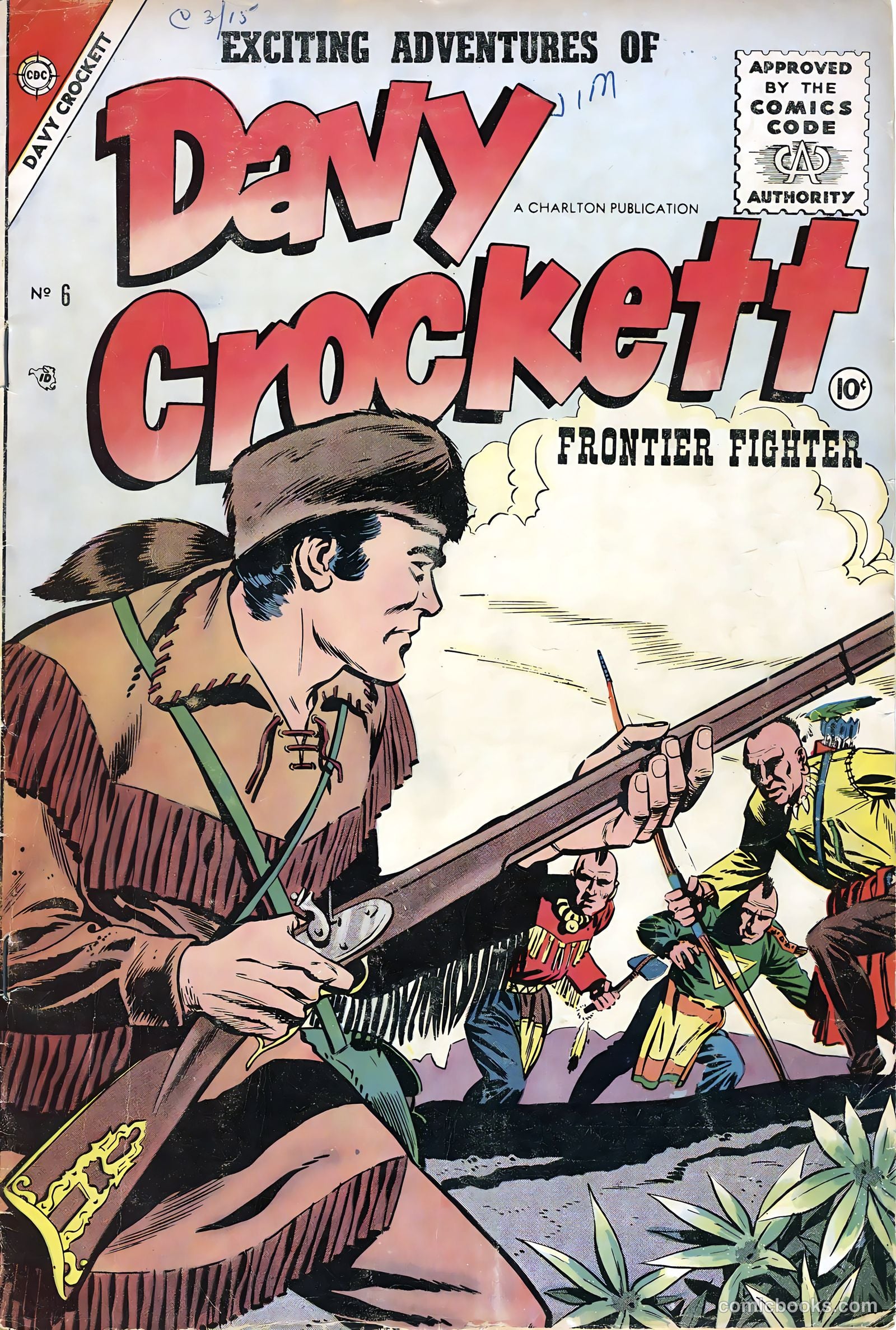 Davy Crockett #6 — page 1 of 36