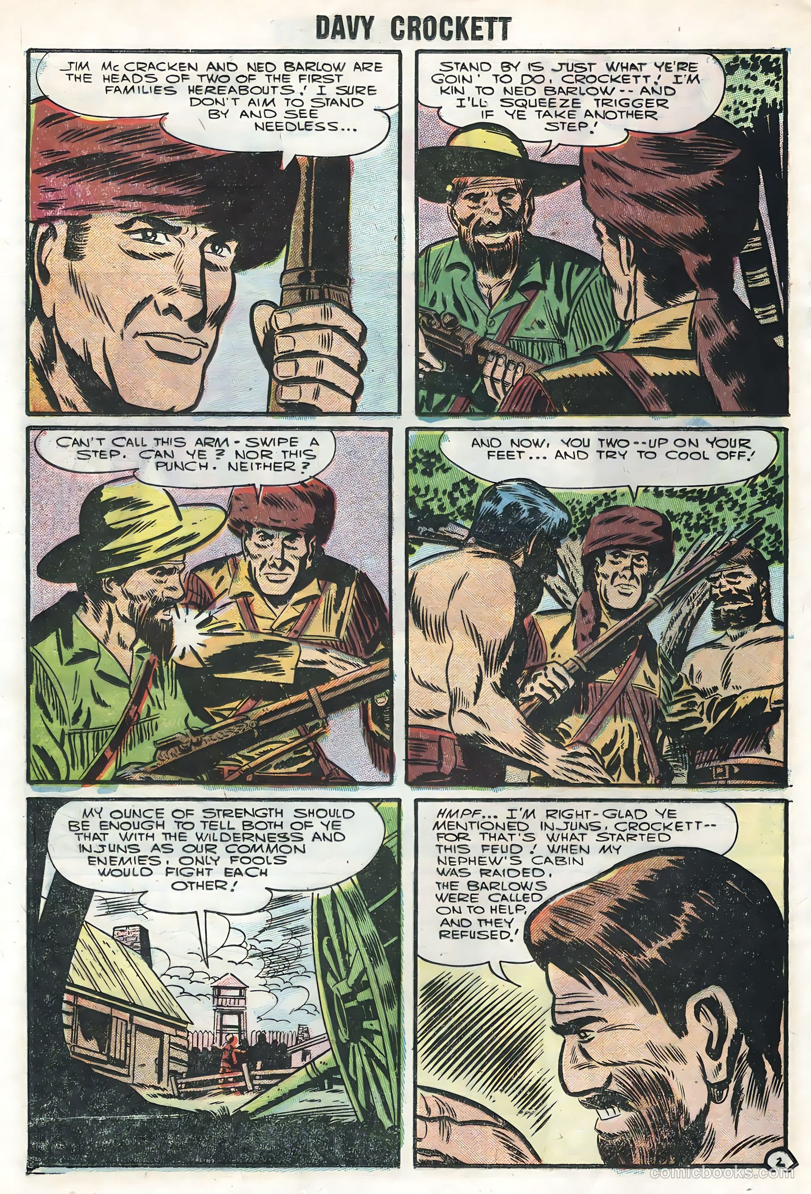 Davy Crockett #6 — page 20 of 36