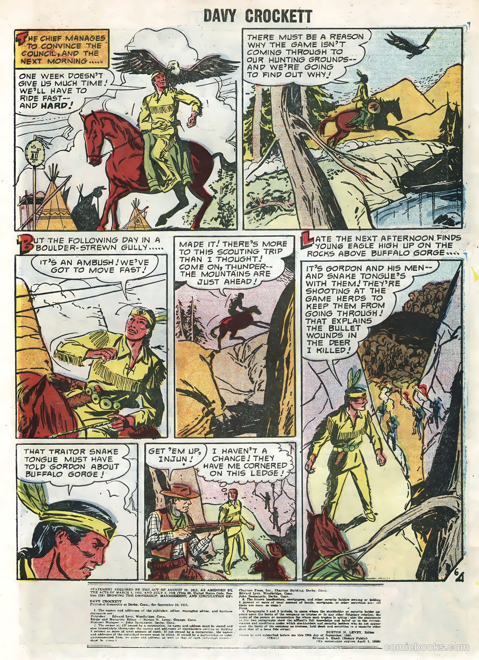 Davy Crockett #6 — page 30 of 36