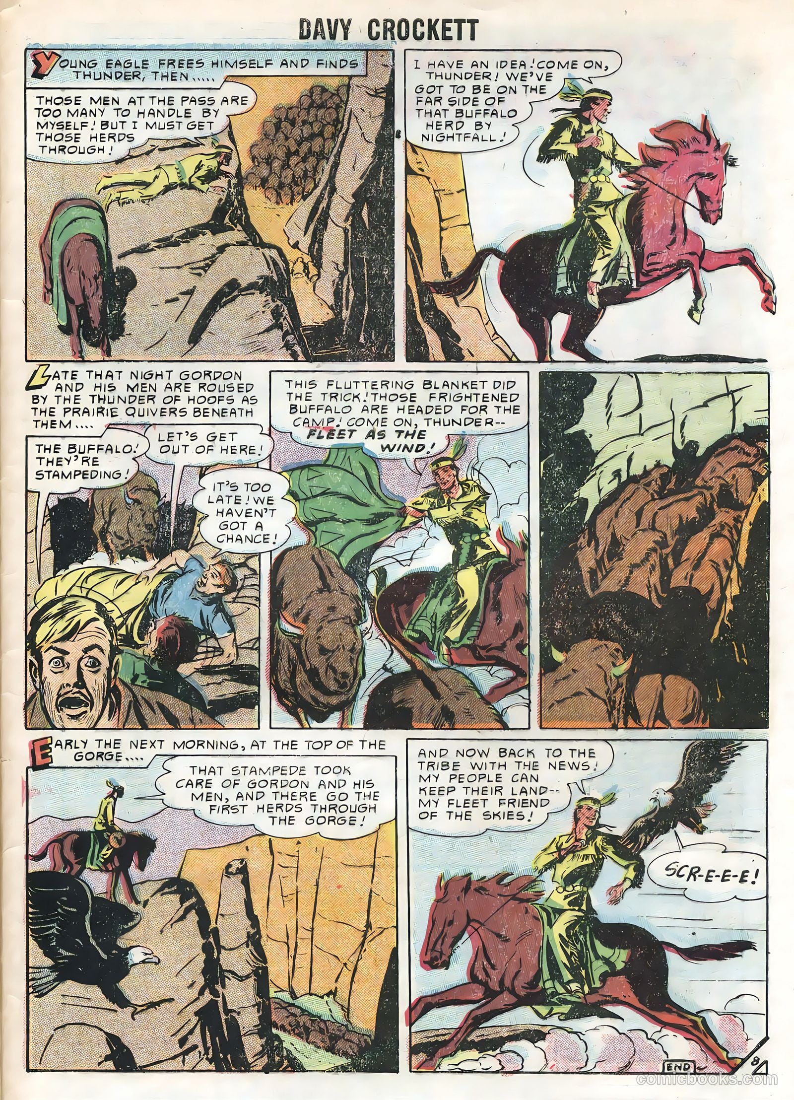 Davy Crockett #6 — page 33 of 36