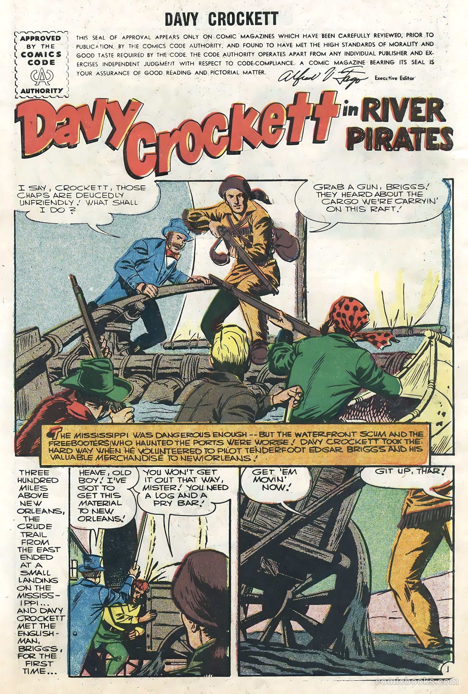 Davy Crockett #7 — page 3 of 36