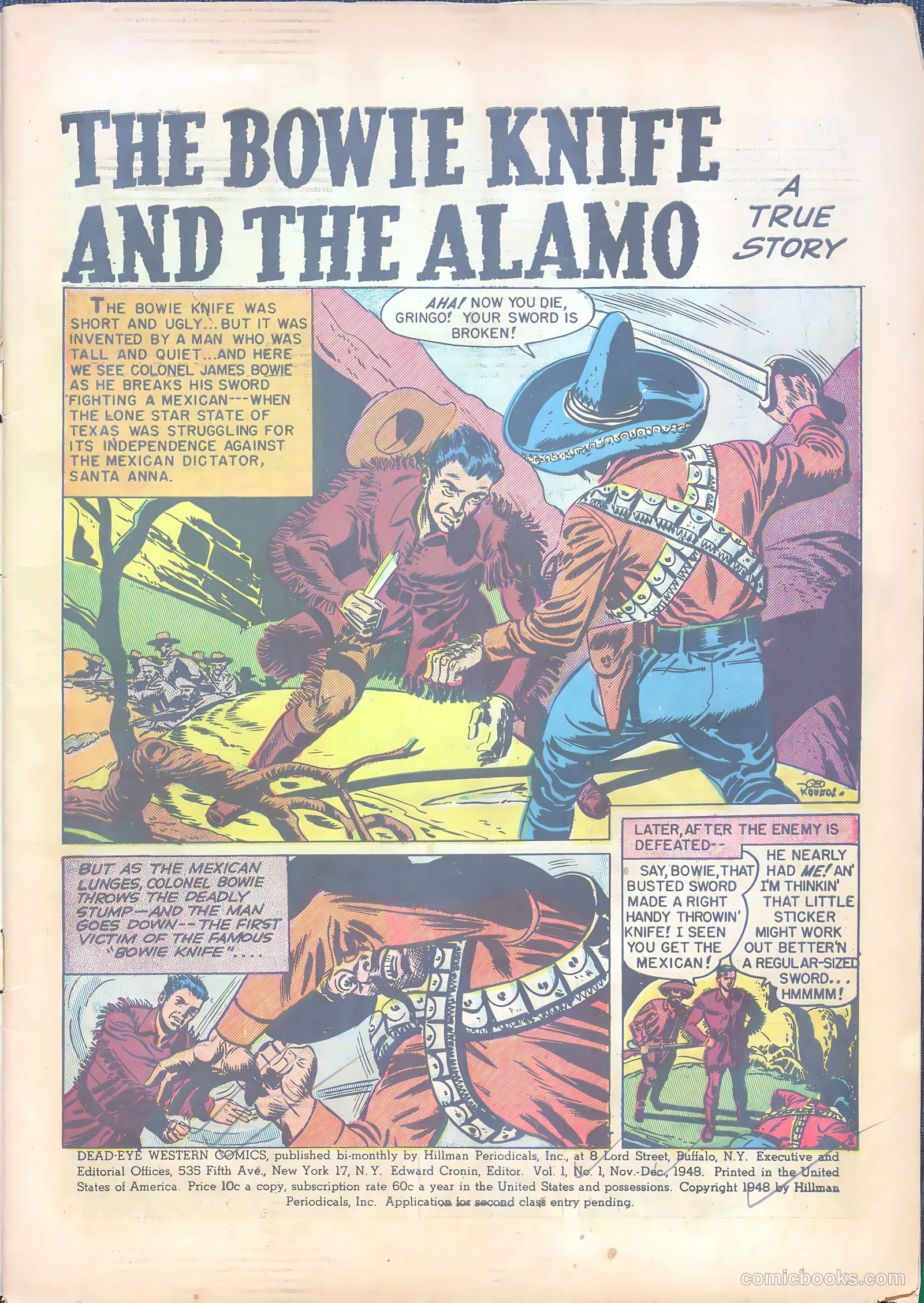 Dead-Eye Western Comics #1 — page 3 of 52