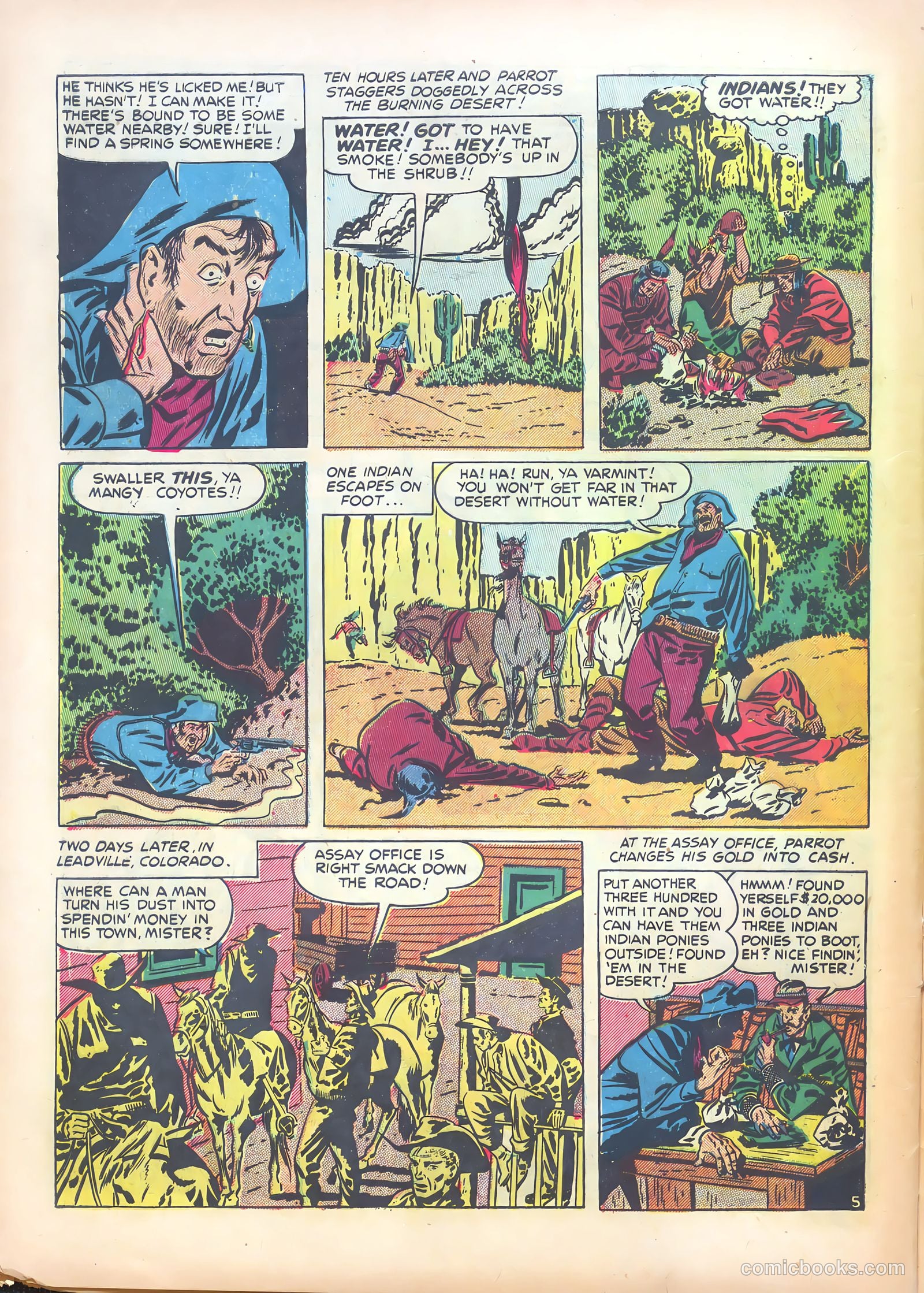 Dead-Eye Western Comics #1 — page 46 of 52