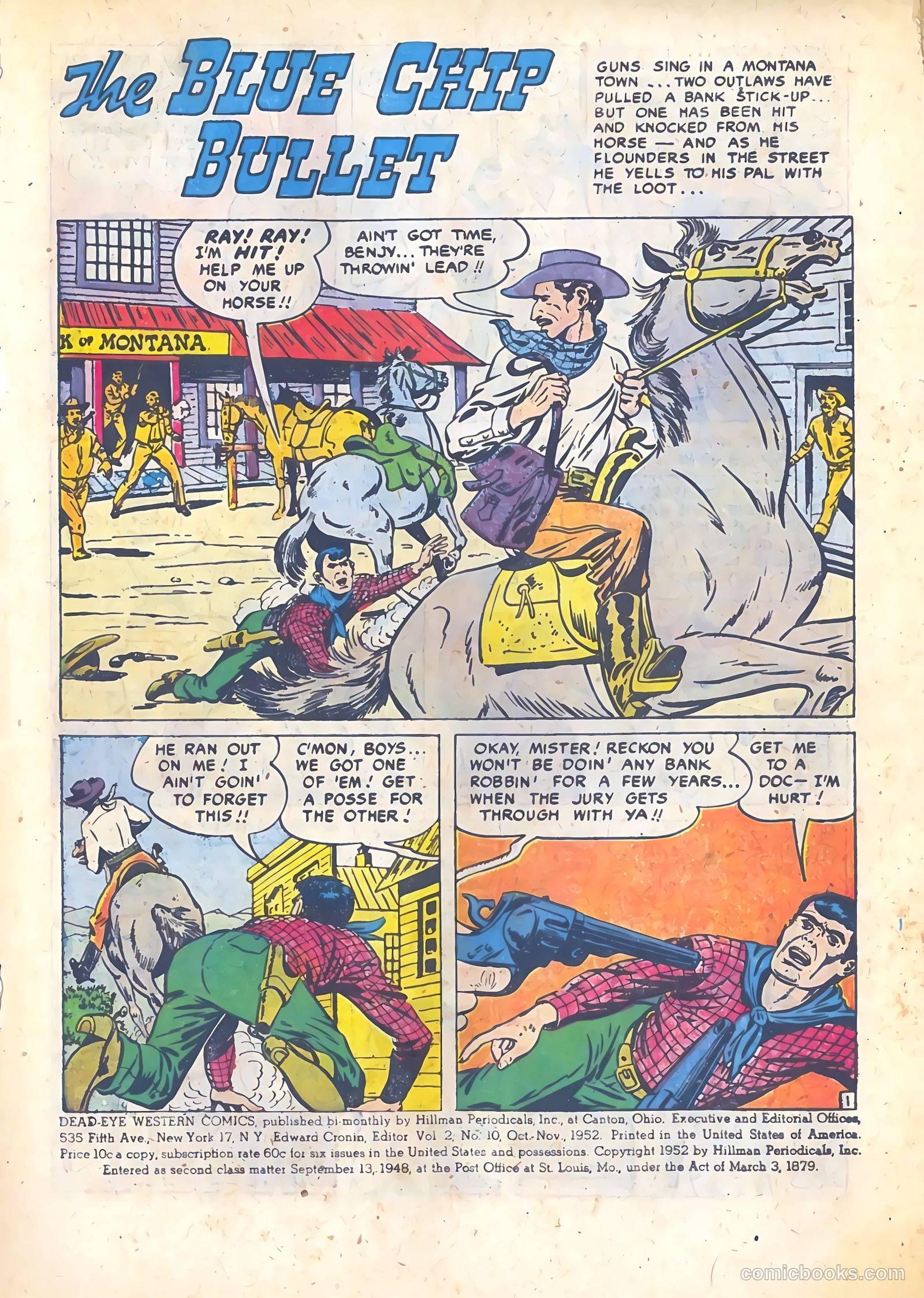 Dead-Eye Western Comics #10 — page 3 of 36