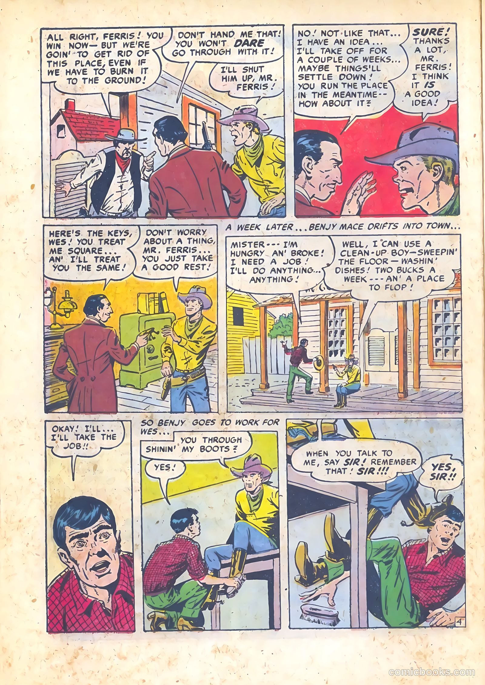 Dead-Eye Western Comics #10 — page 6 of 36