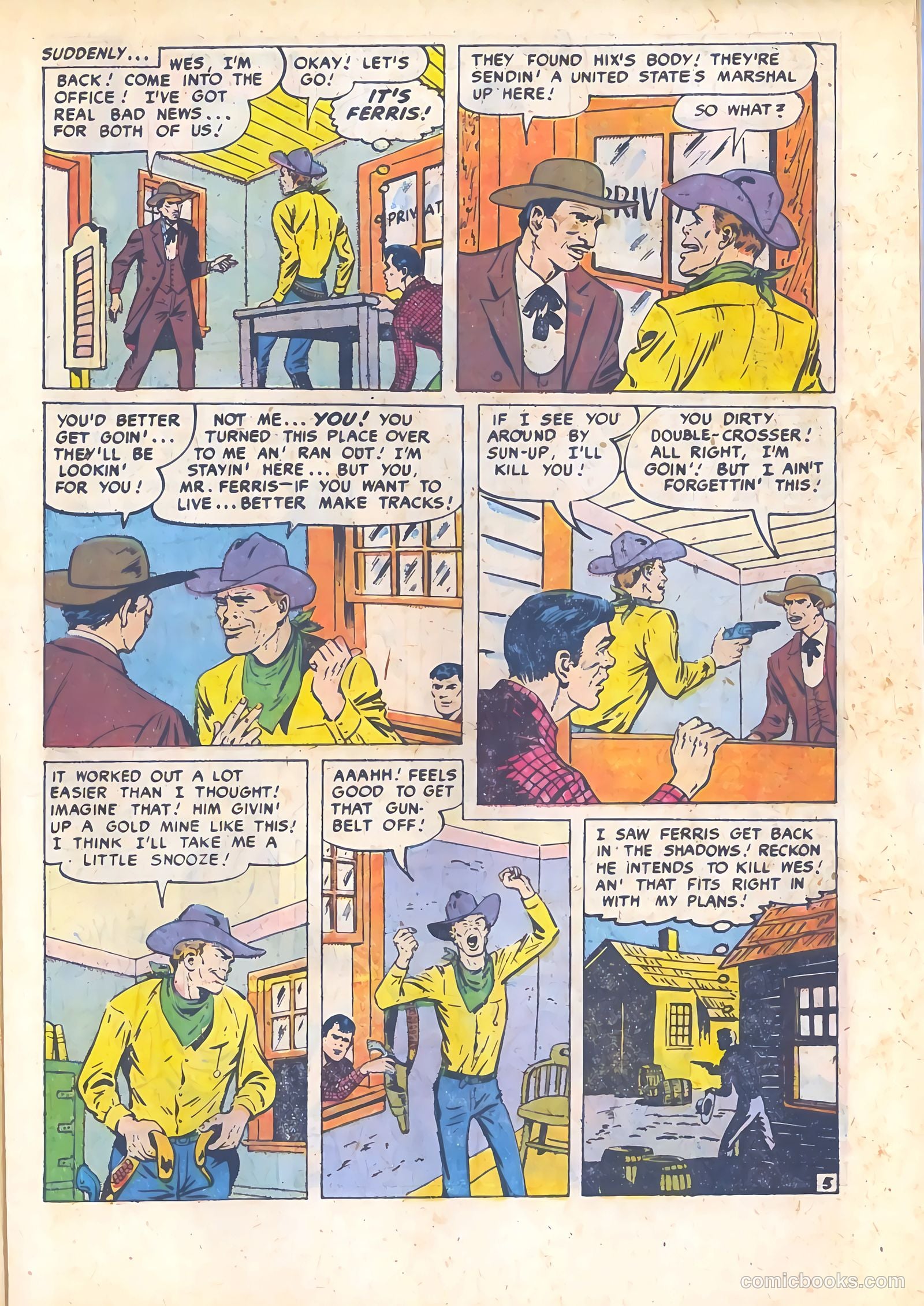Dead-Eye Western Comics #10 — page 7 of 36