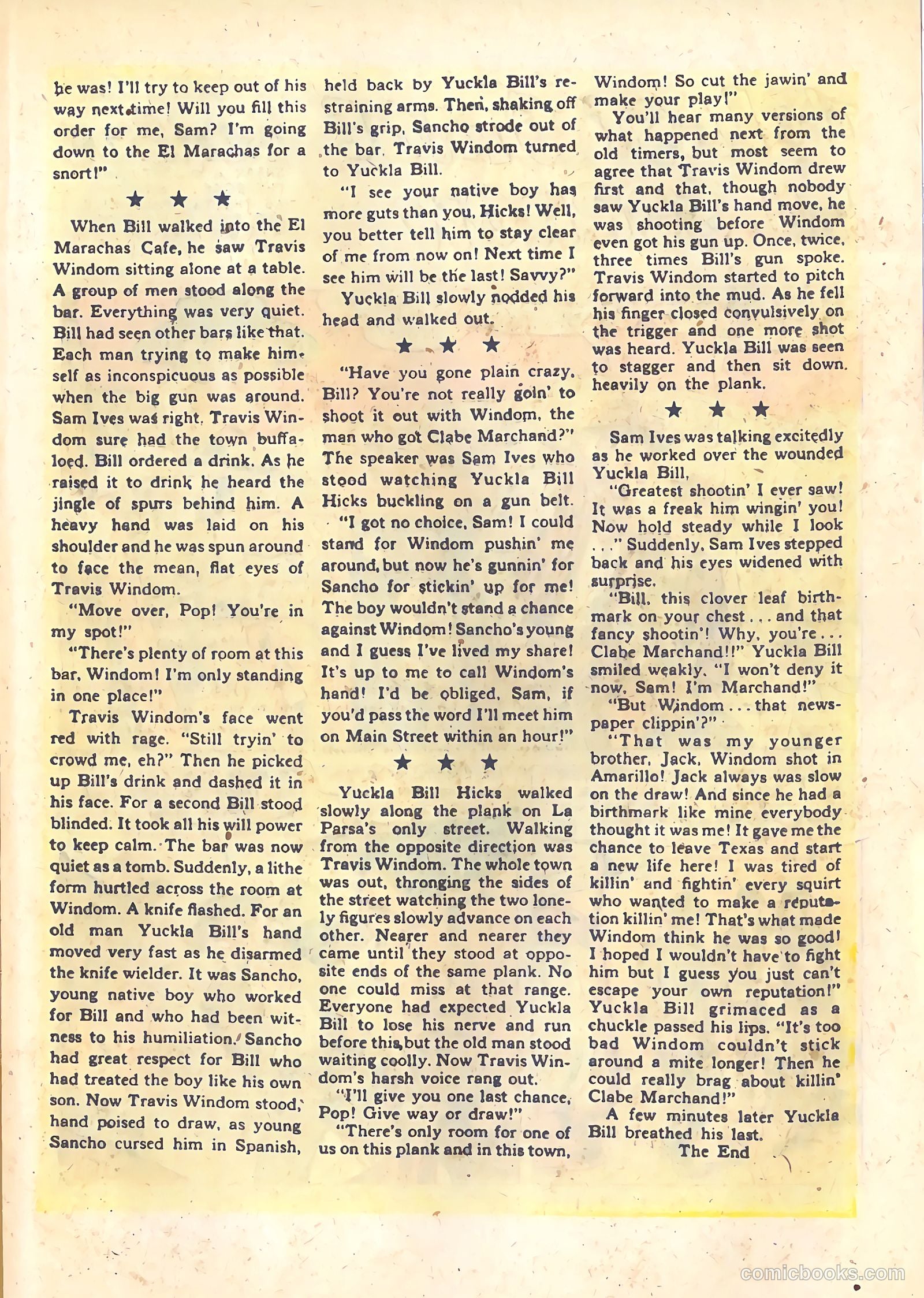 Dead-Eye Western Comics #10 — page 25 of 36