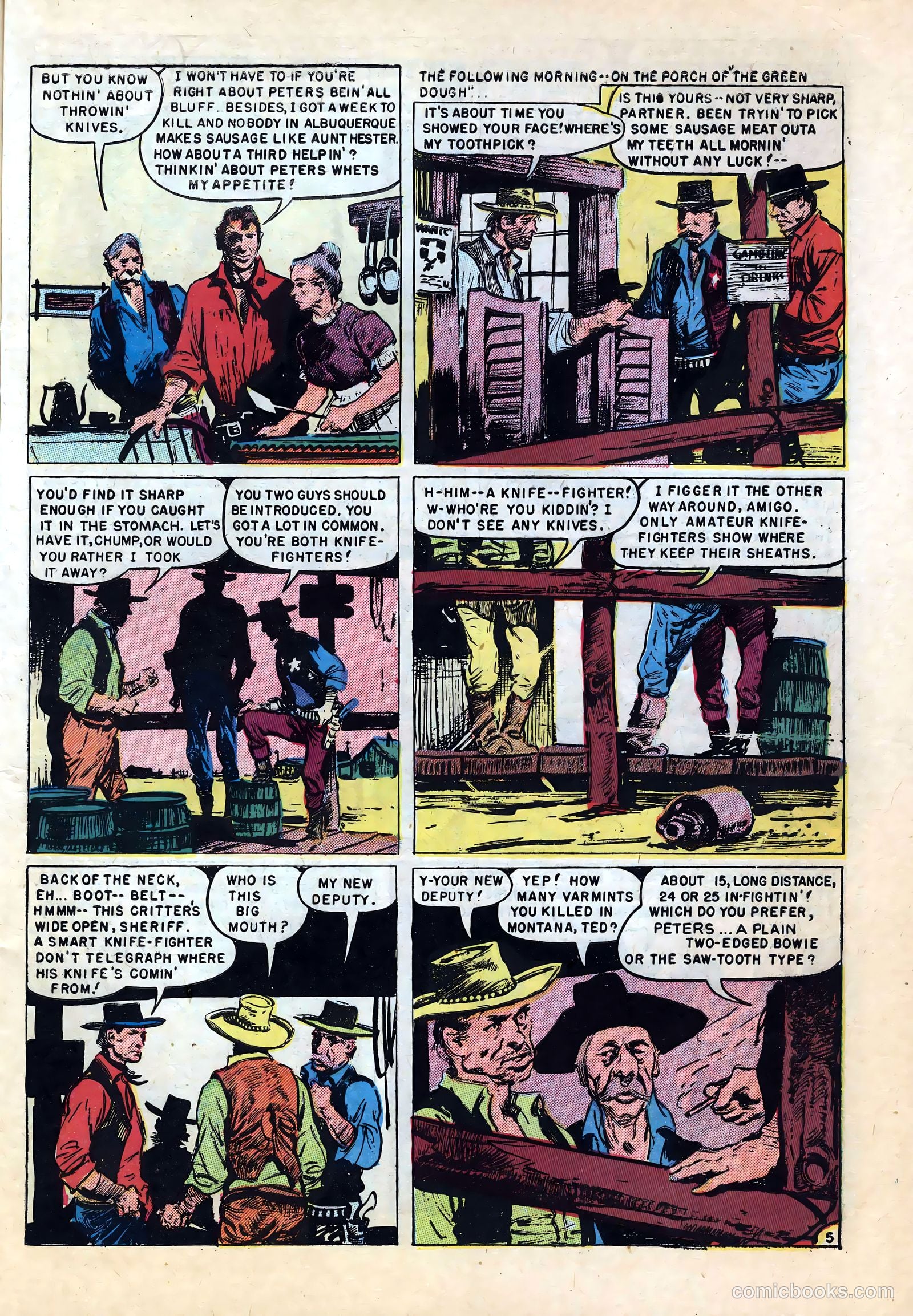 Dead-Eye Western Comics #11 — page 7 of 52