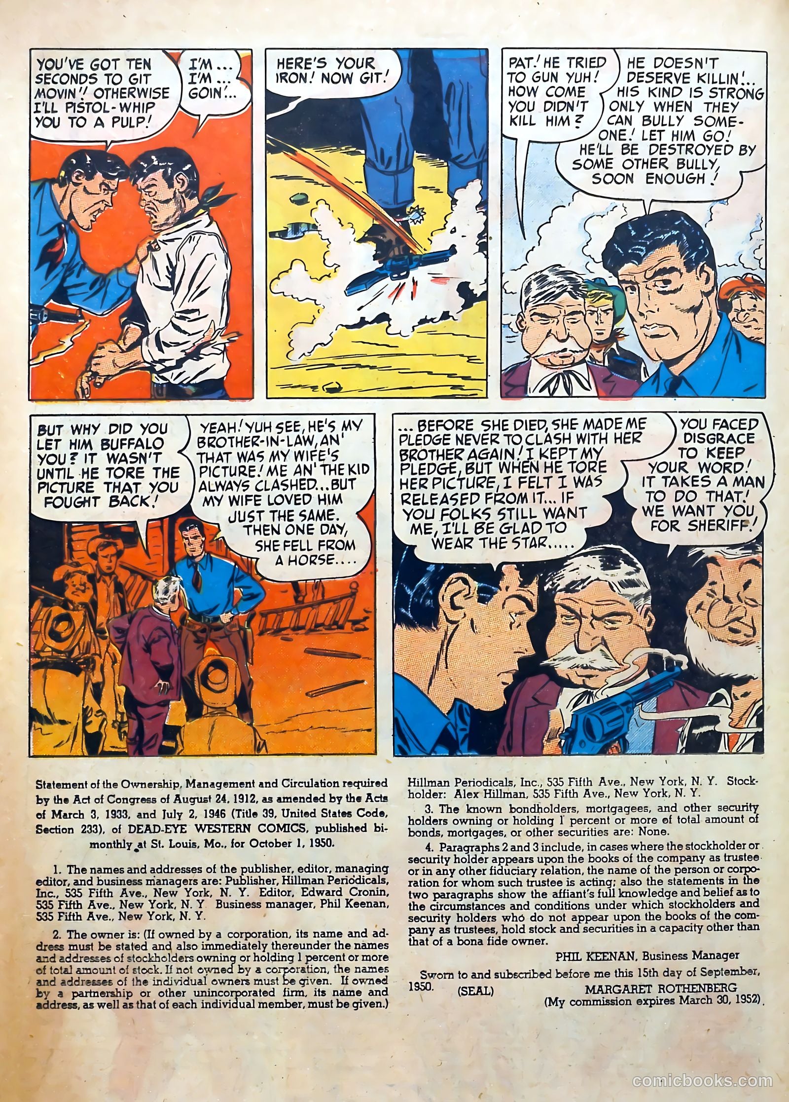 Dead-Eye Western Comics #2 — page 38 of 52
