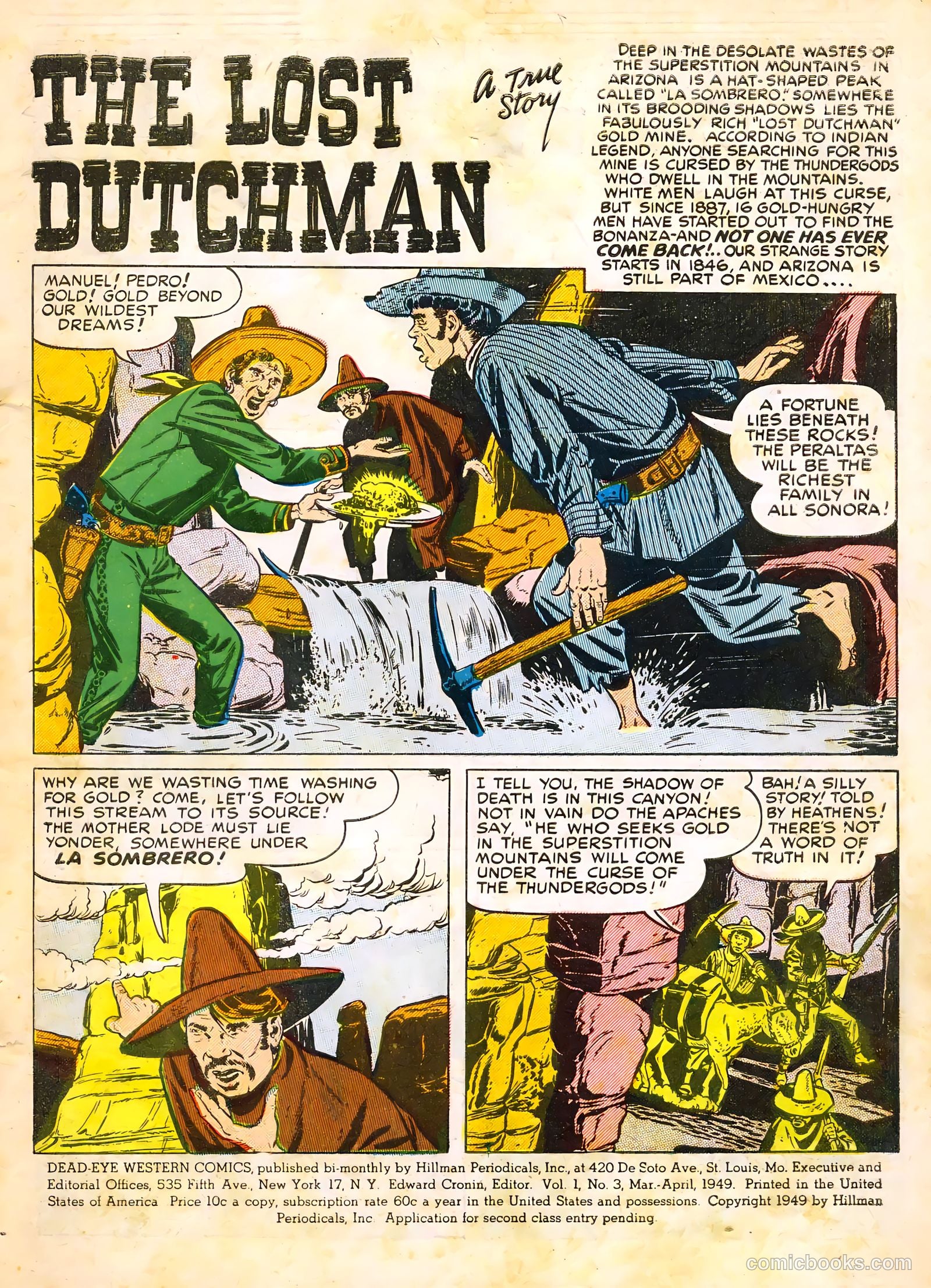 Dead-Eye Western Comics #3 — page 3 of 52
