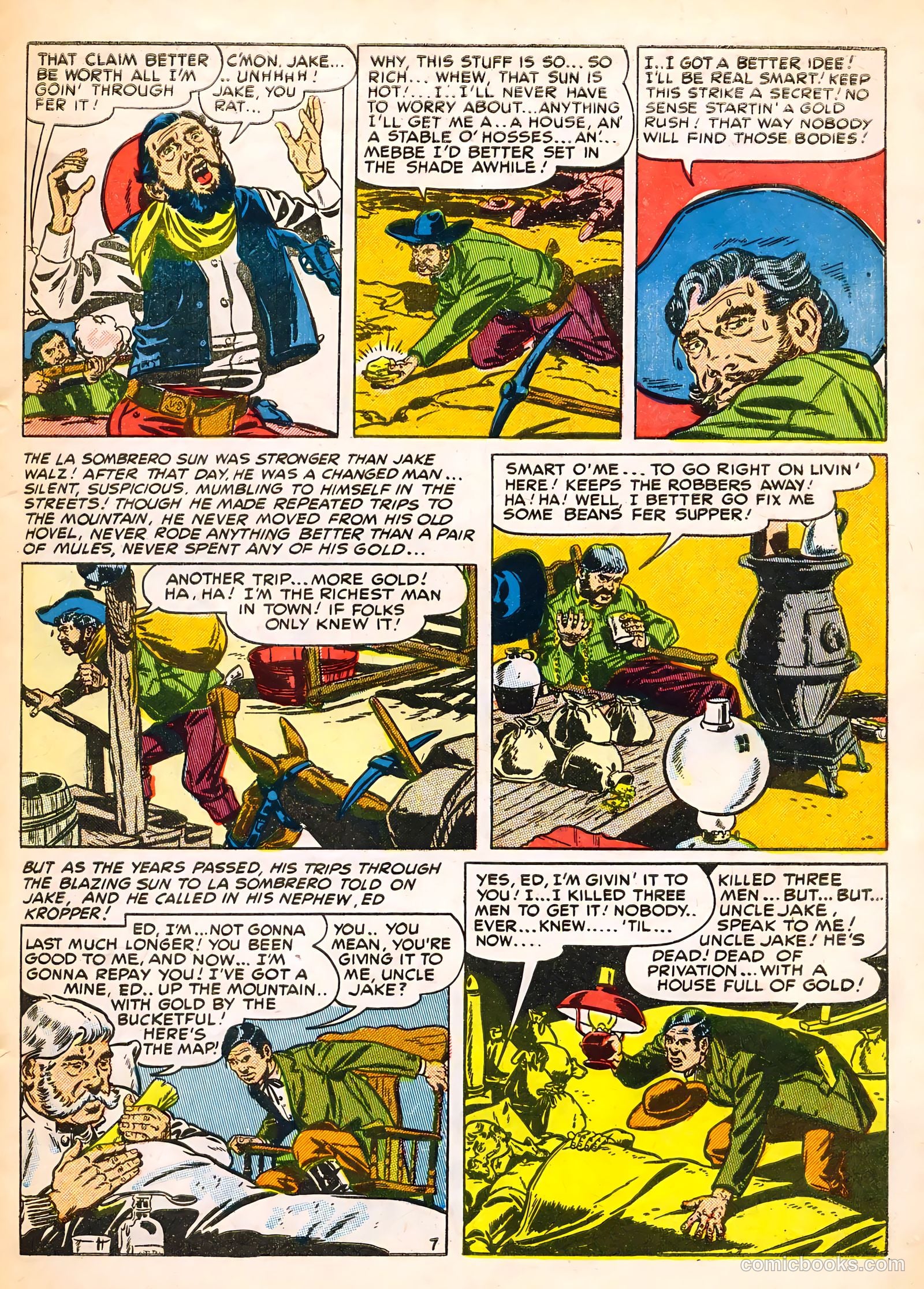 Dead-Eye Western Comics #3 — page 9 of 52