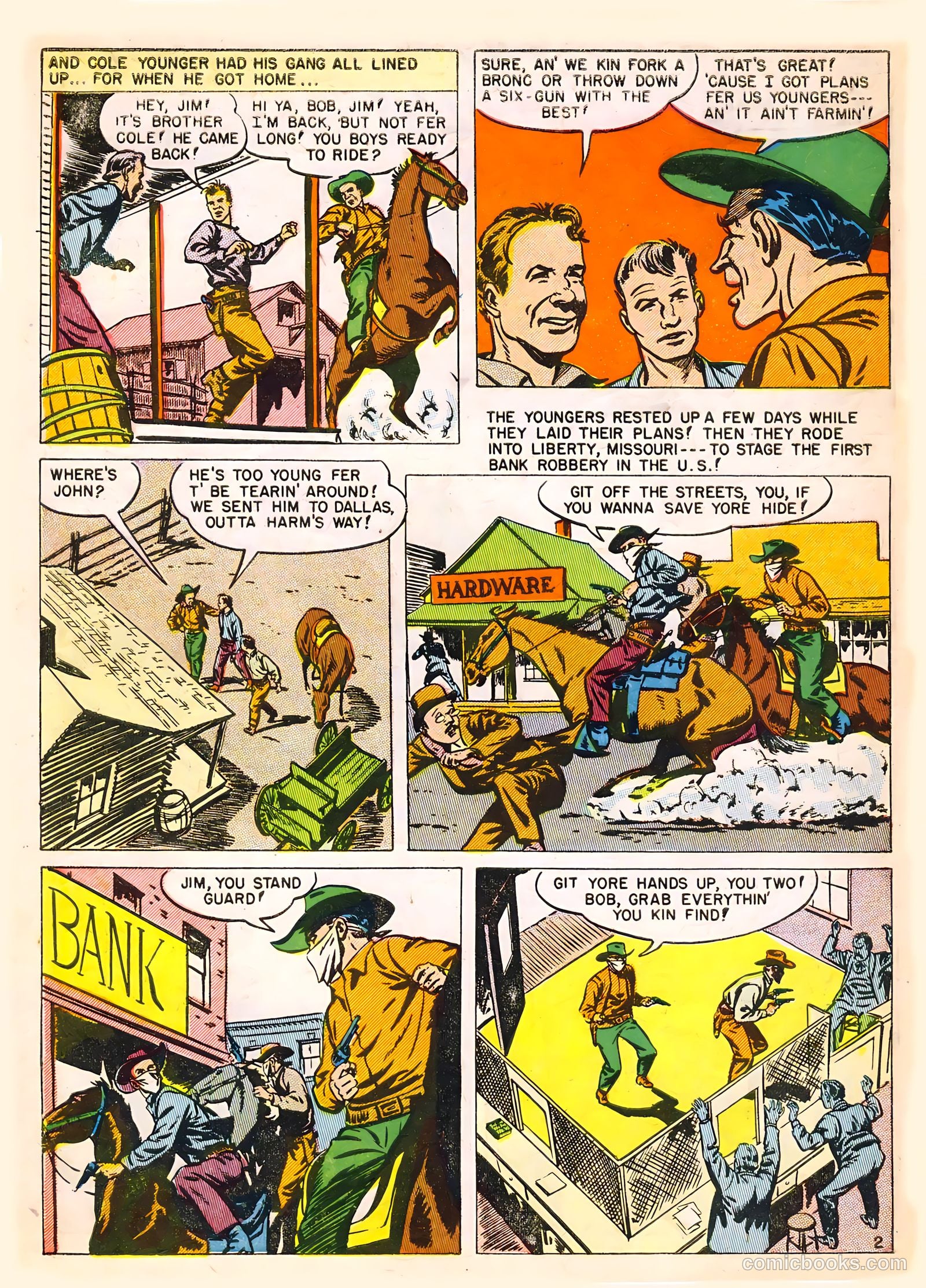 Dead-Eye Western Comics #3 — page 14 of 52