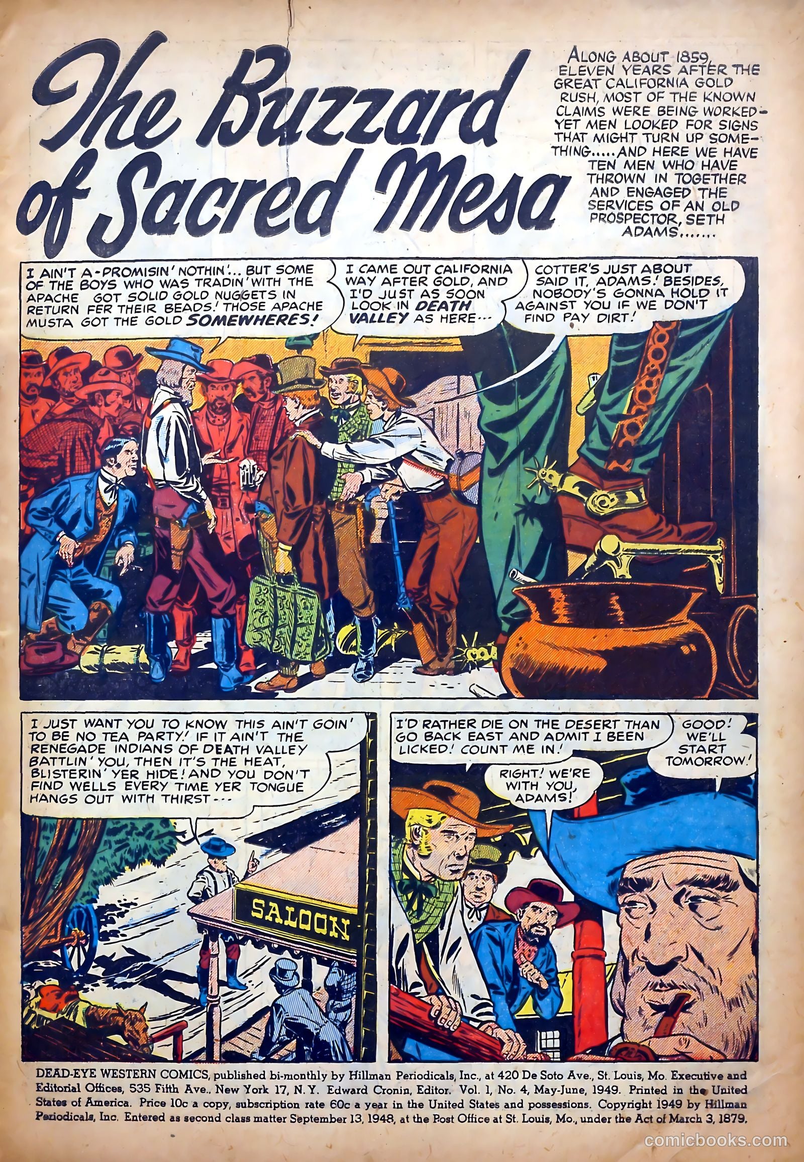 Dead-Eye Western Comics #4 — page 3 of 52