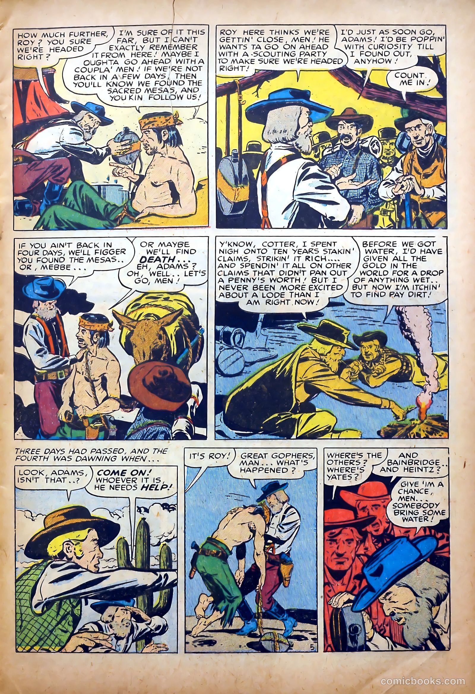 Dead-Eye Western Comics #4 — page 7 of 52