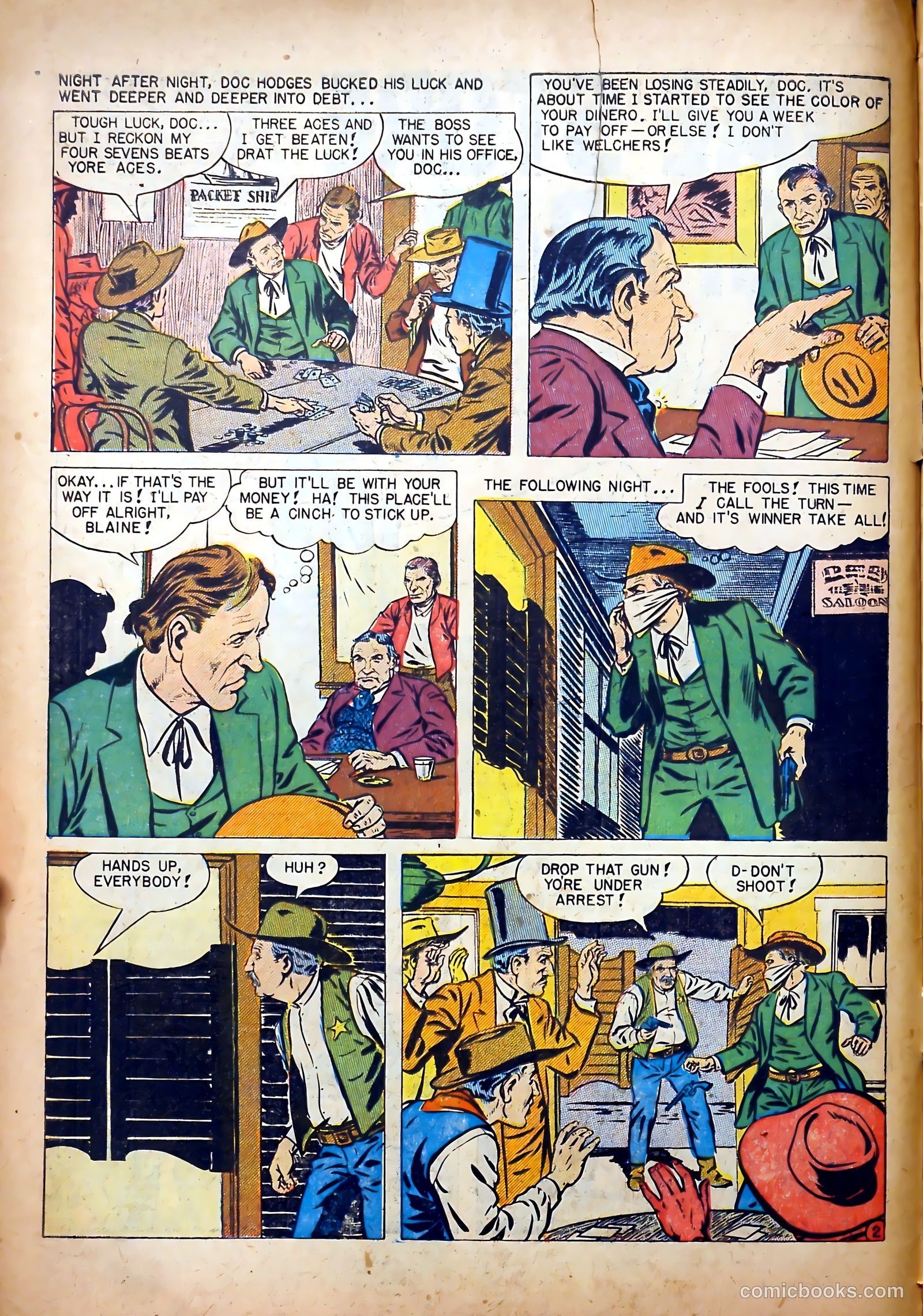 Dead-Eye Western Comics #4 — page 14 of 52