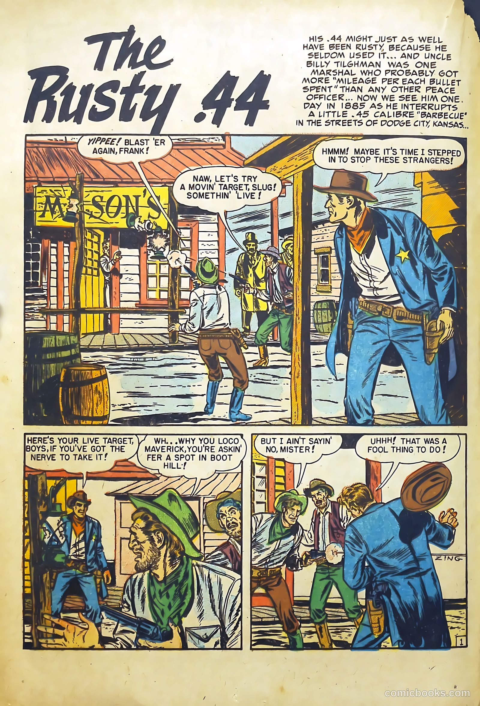 Dead-Eye Western Comics #5 — page 22 of 52