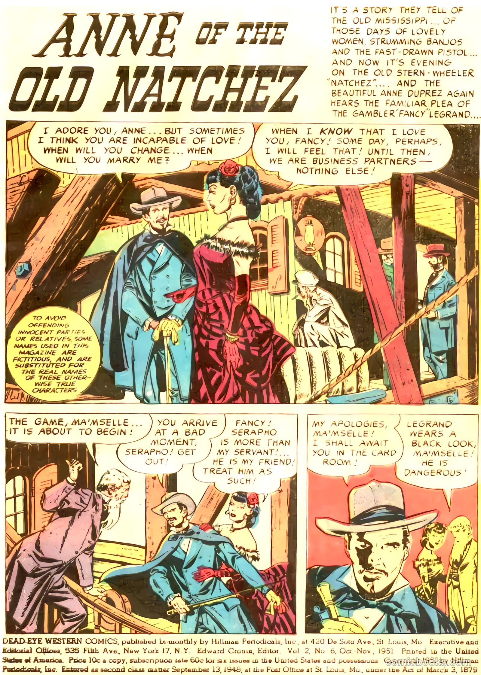 Dead-Eye Western Comics #6 — page 3 of 52