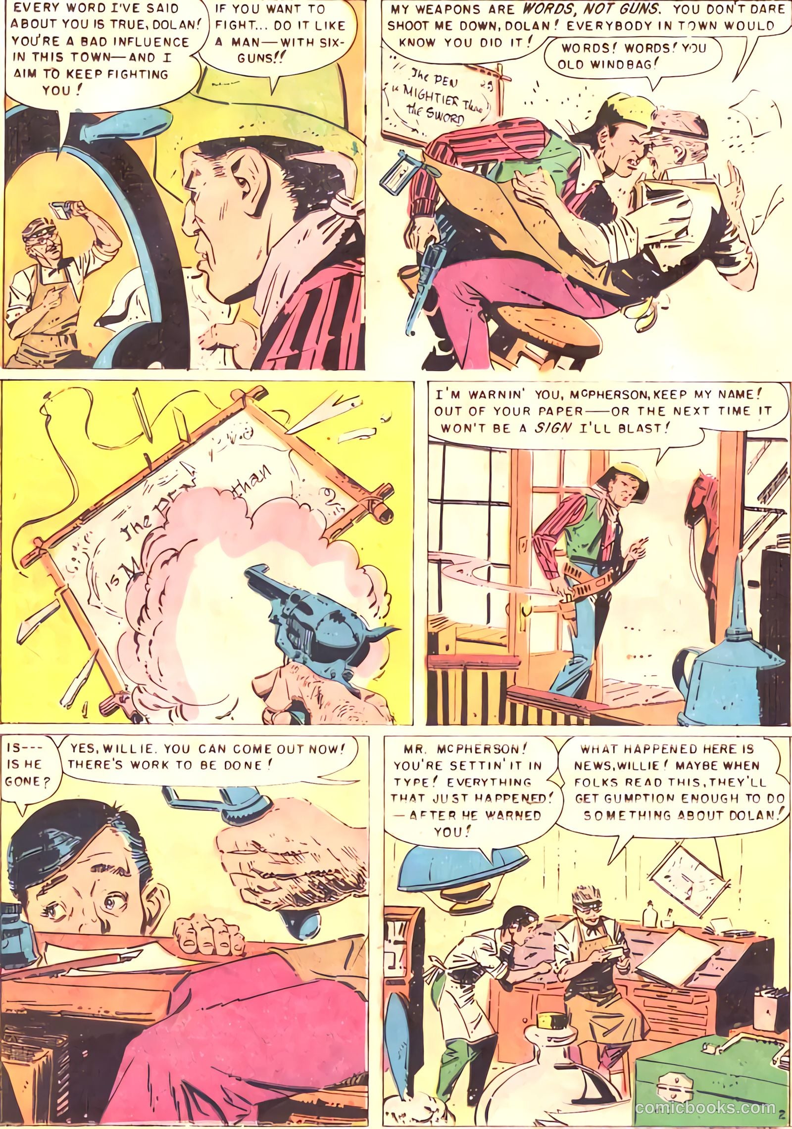 Dead-Eye Western Comics #6 — page 18 of 52