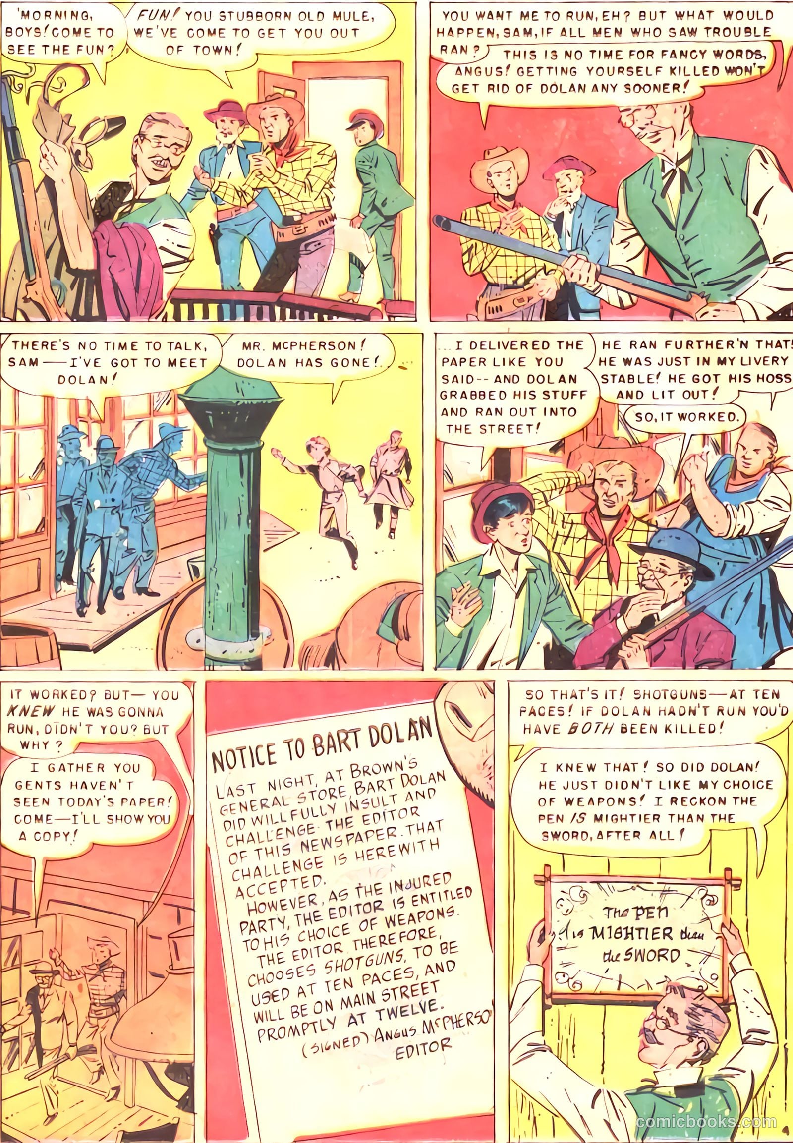 Dead-Eye Western Comics #6 — page 20 of 52