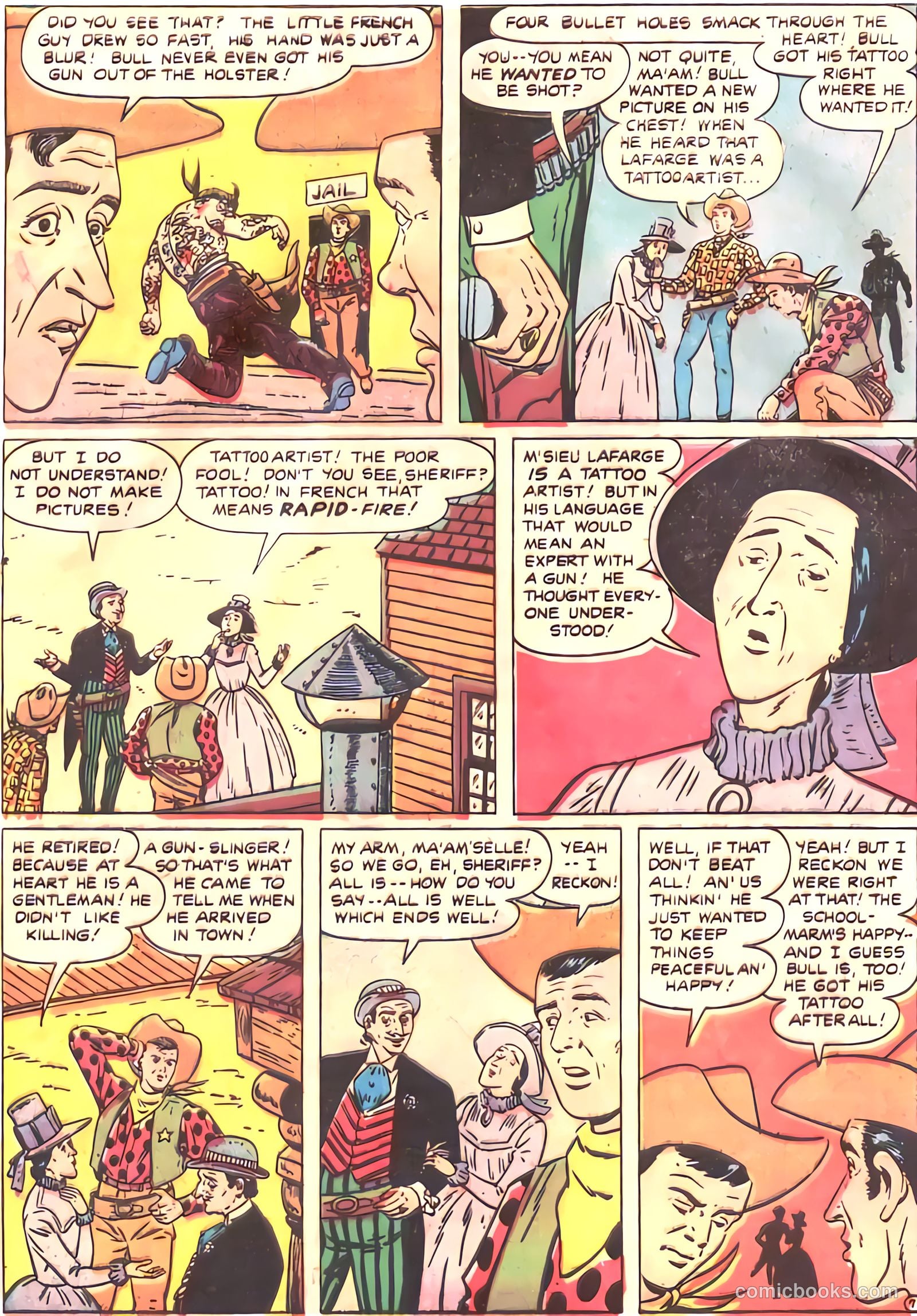 Dead-Eye Western Comics #6 — page 49 of 52