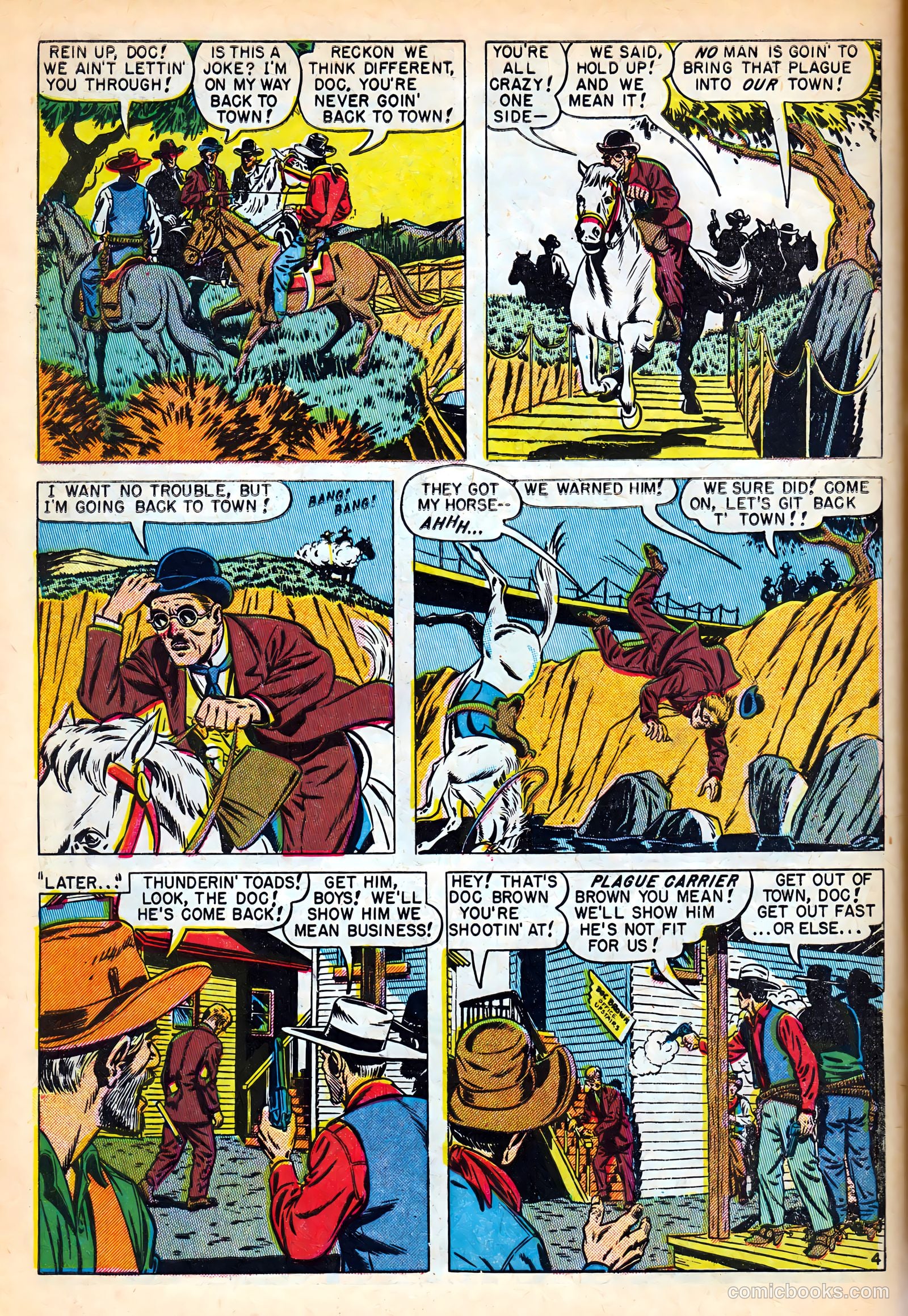 Dead-Eye Western Comics #7 — page 6 of 52