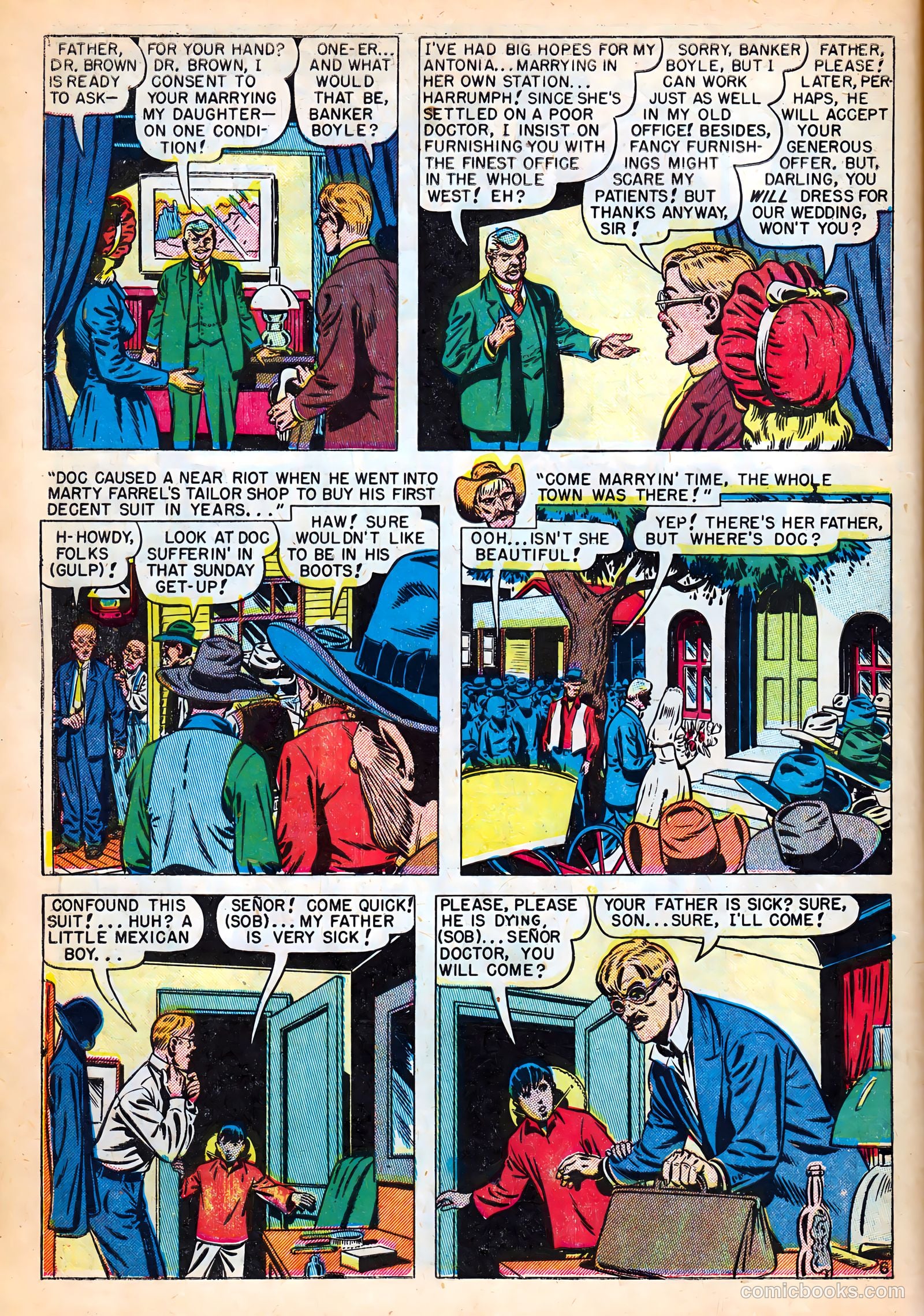 Dead-Eye Western Comics #7 — page 8 of 52