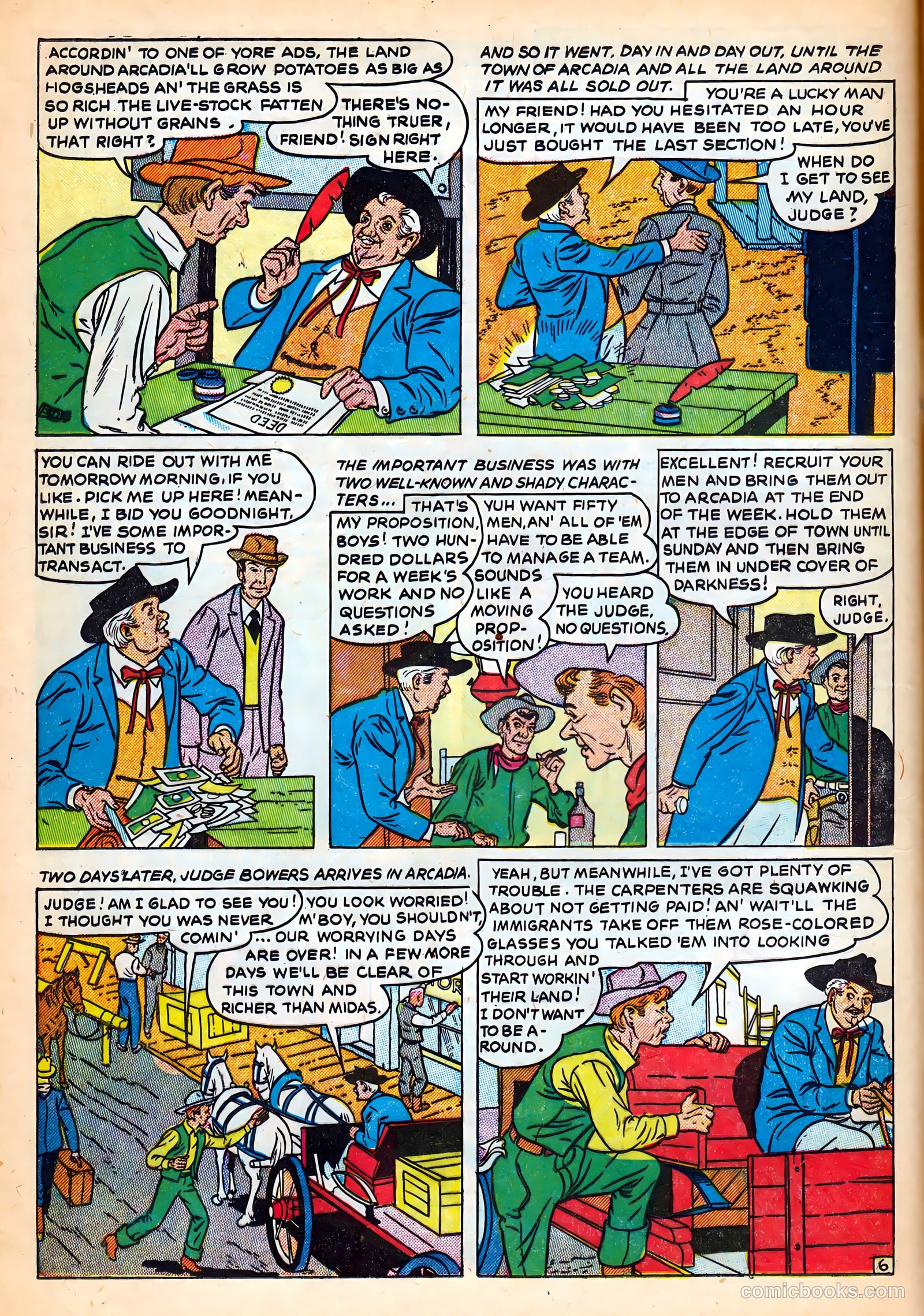 Dead-Eye Western Comics #7 — page 22 of 52