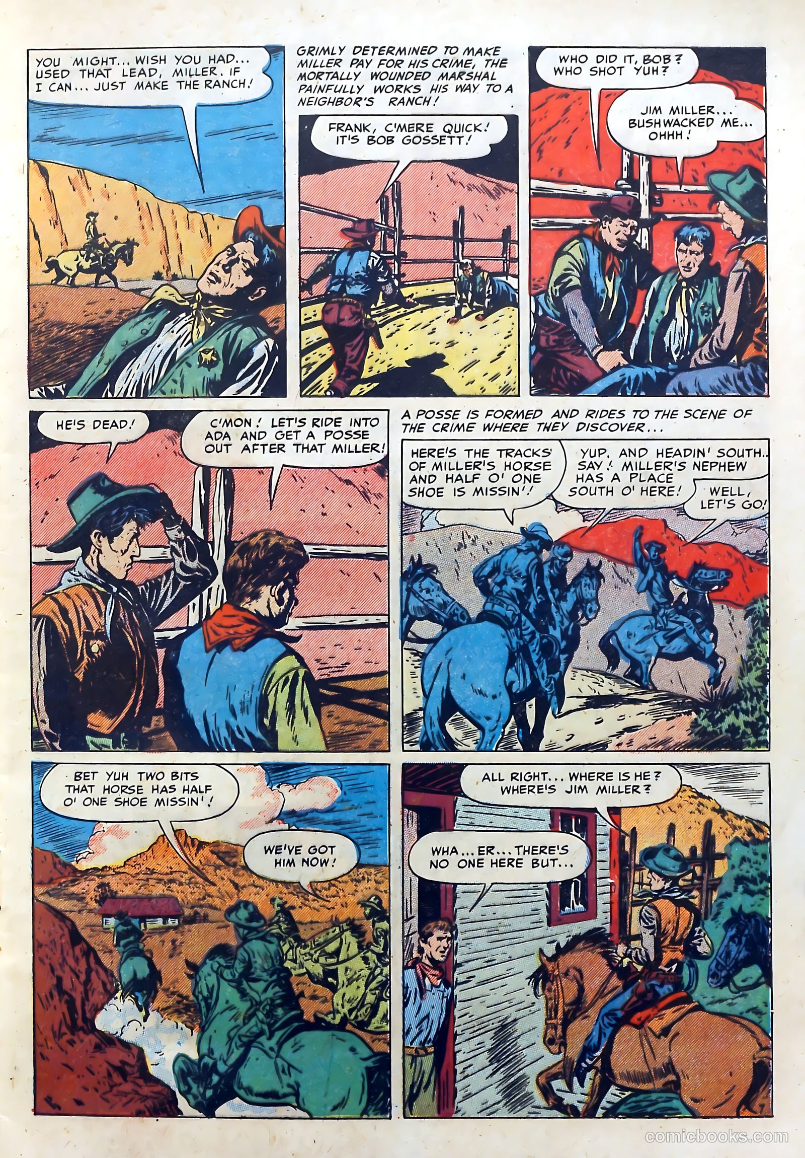 Dead-Eye Western Comics #8 — page 9 of 52