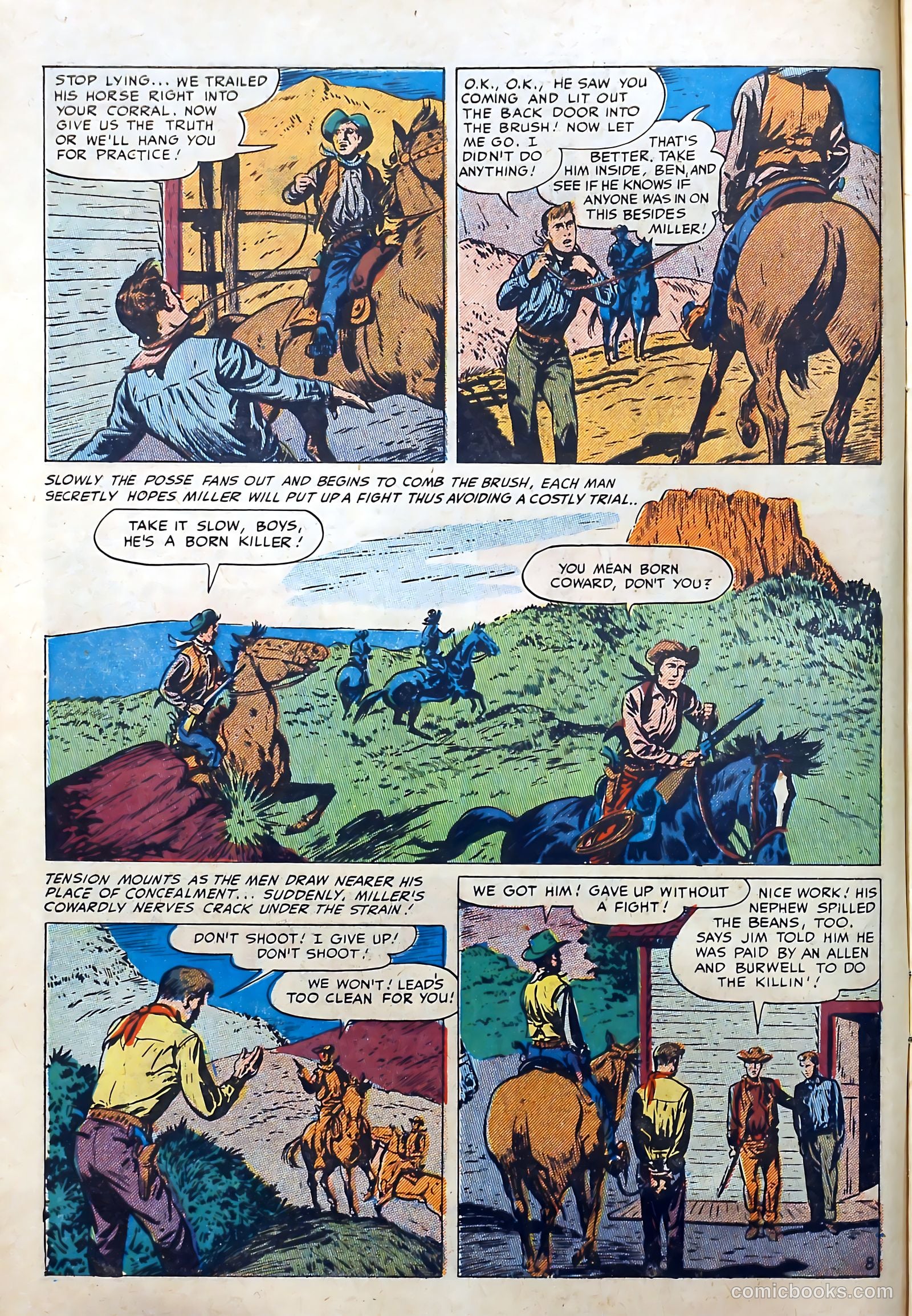 Dead-Eye Western Comics #8 — page 10 of 52