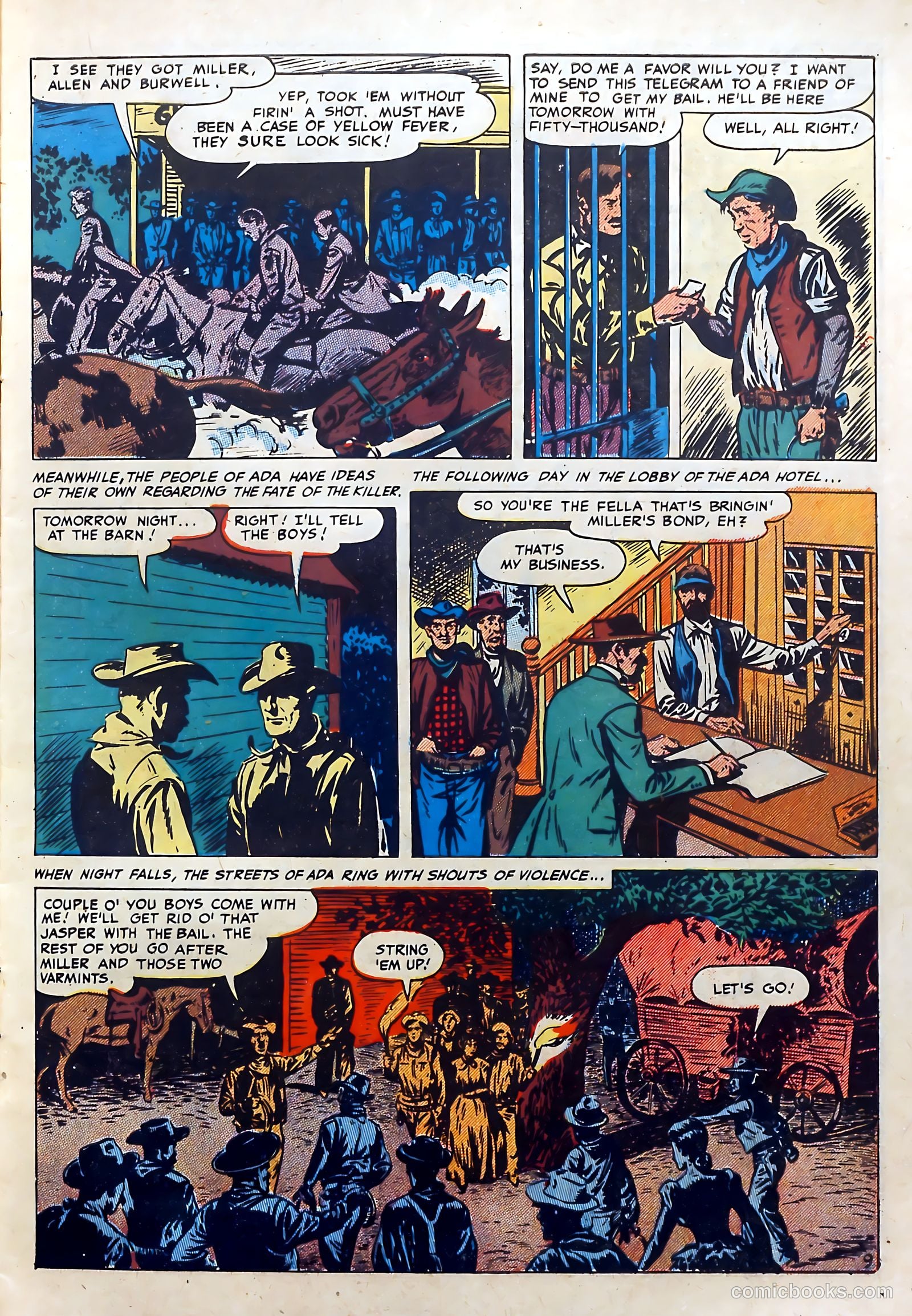 Dead-Eye Western Comics #8 — page 11 of 52