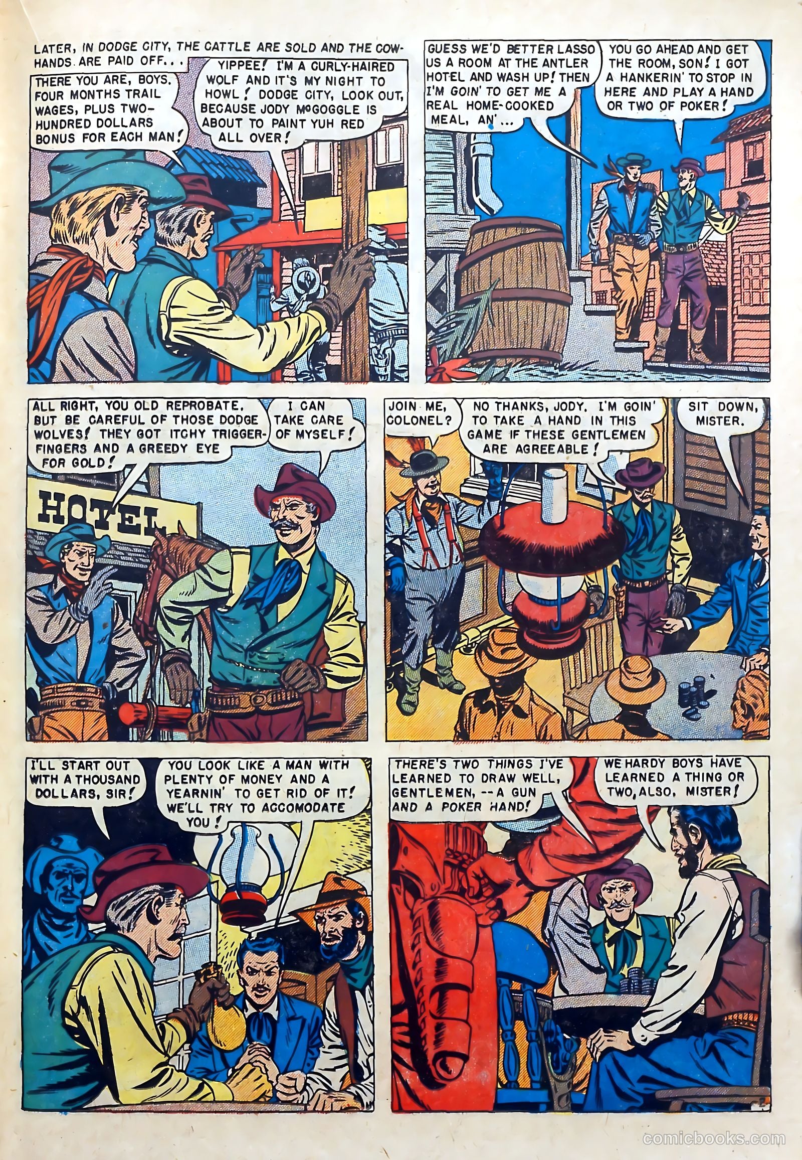 Dead-Eye Western Comics #8 — page 35 of 52