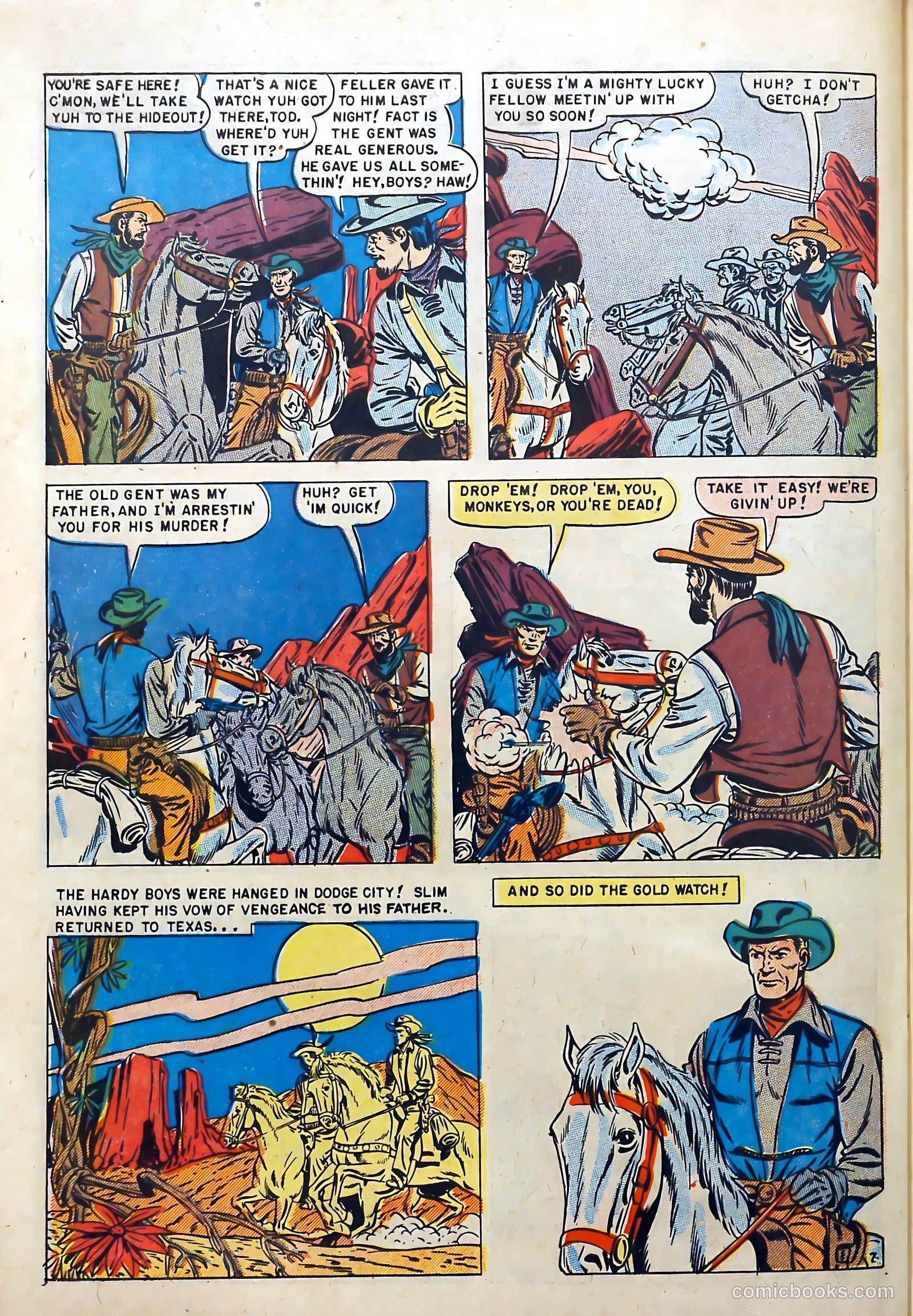 Dead-Eye Western Comics #8 — page 40 of 52