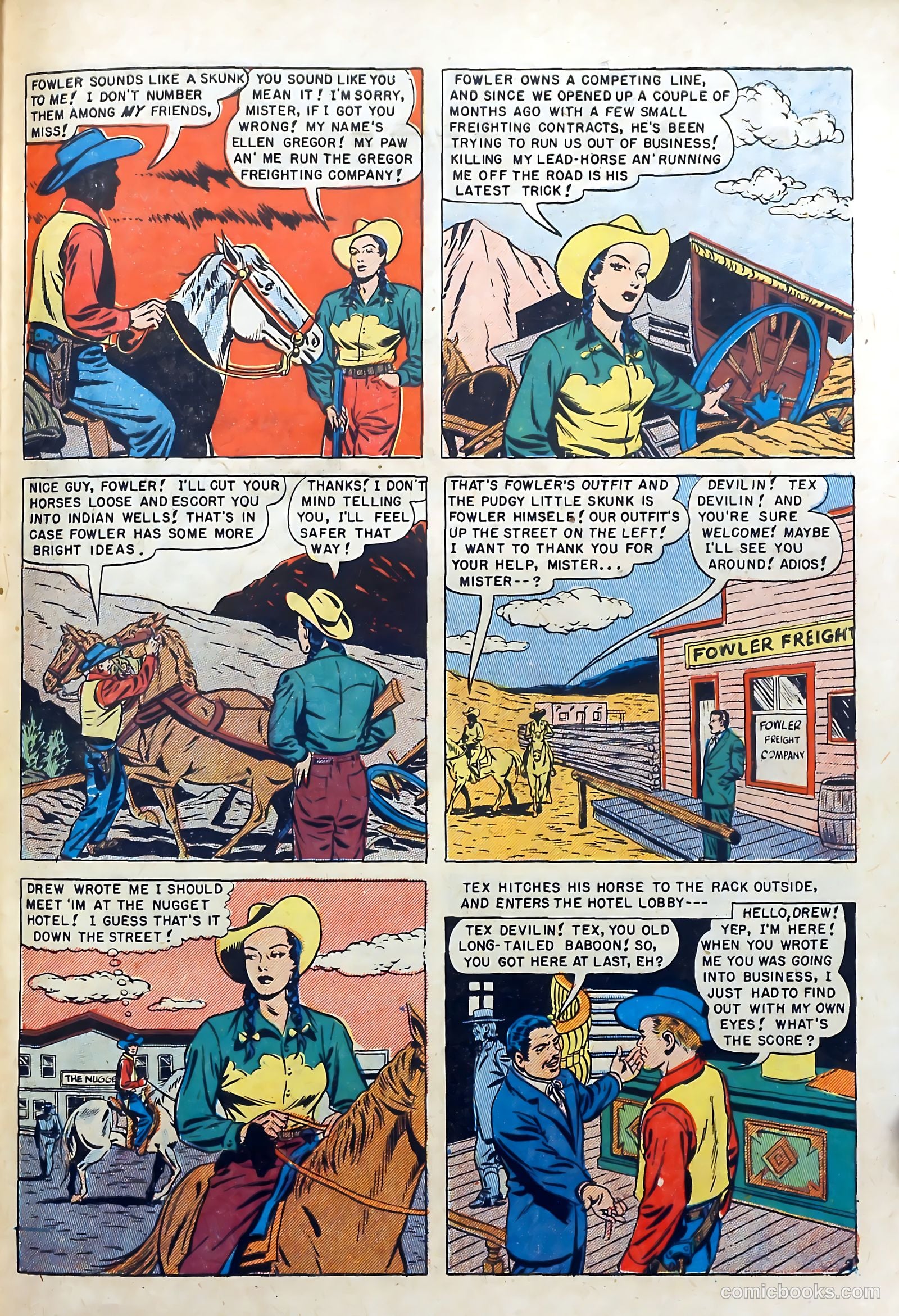 Dead-Eye Western Comics #8 — page 43 of 52