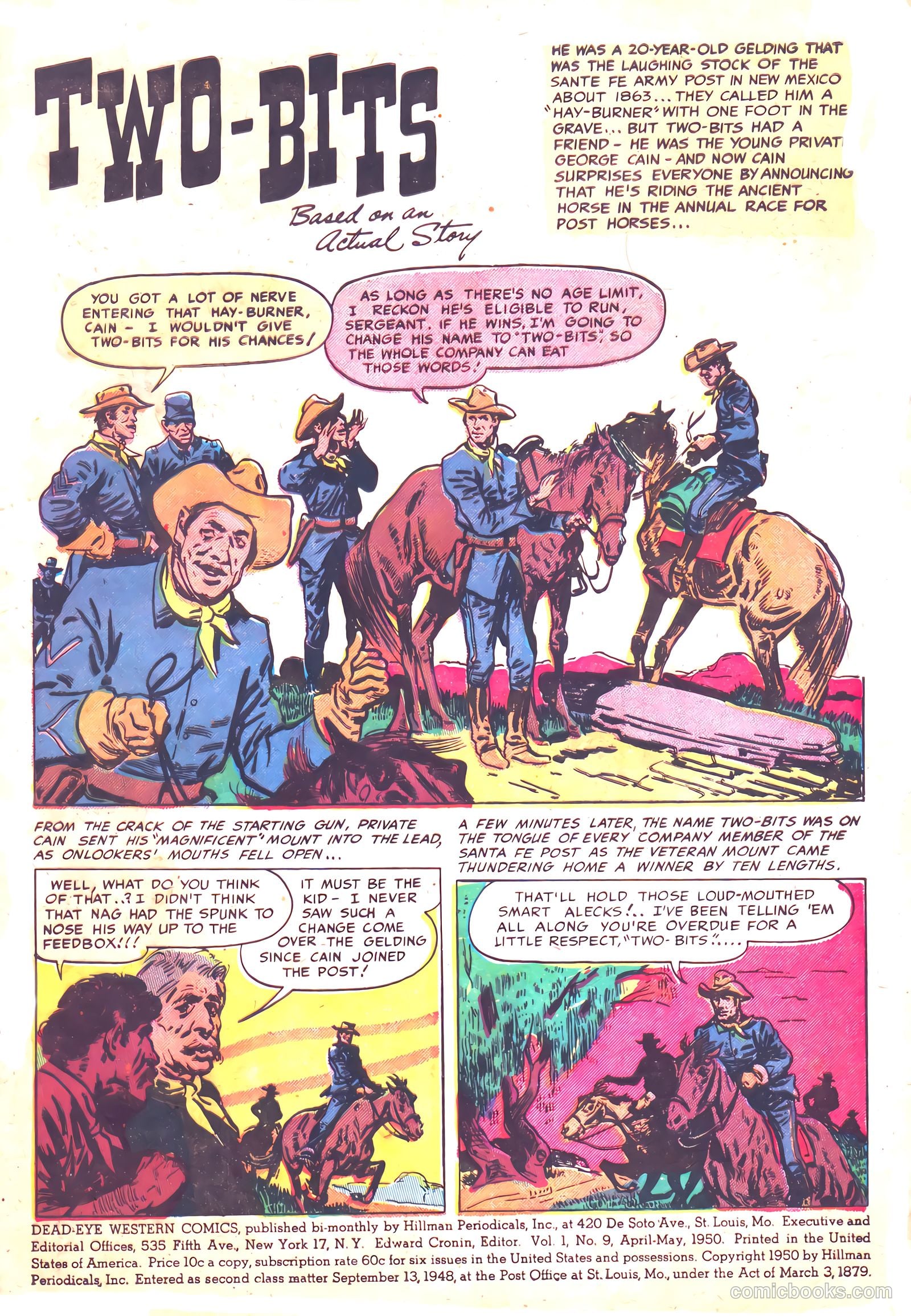 Dead-Eye Western Comics #9 — page 3 of 52