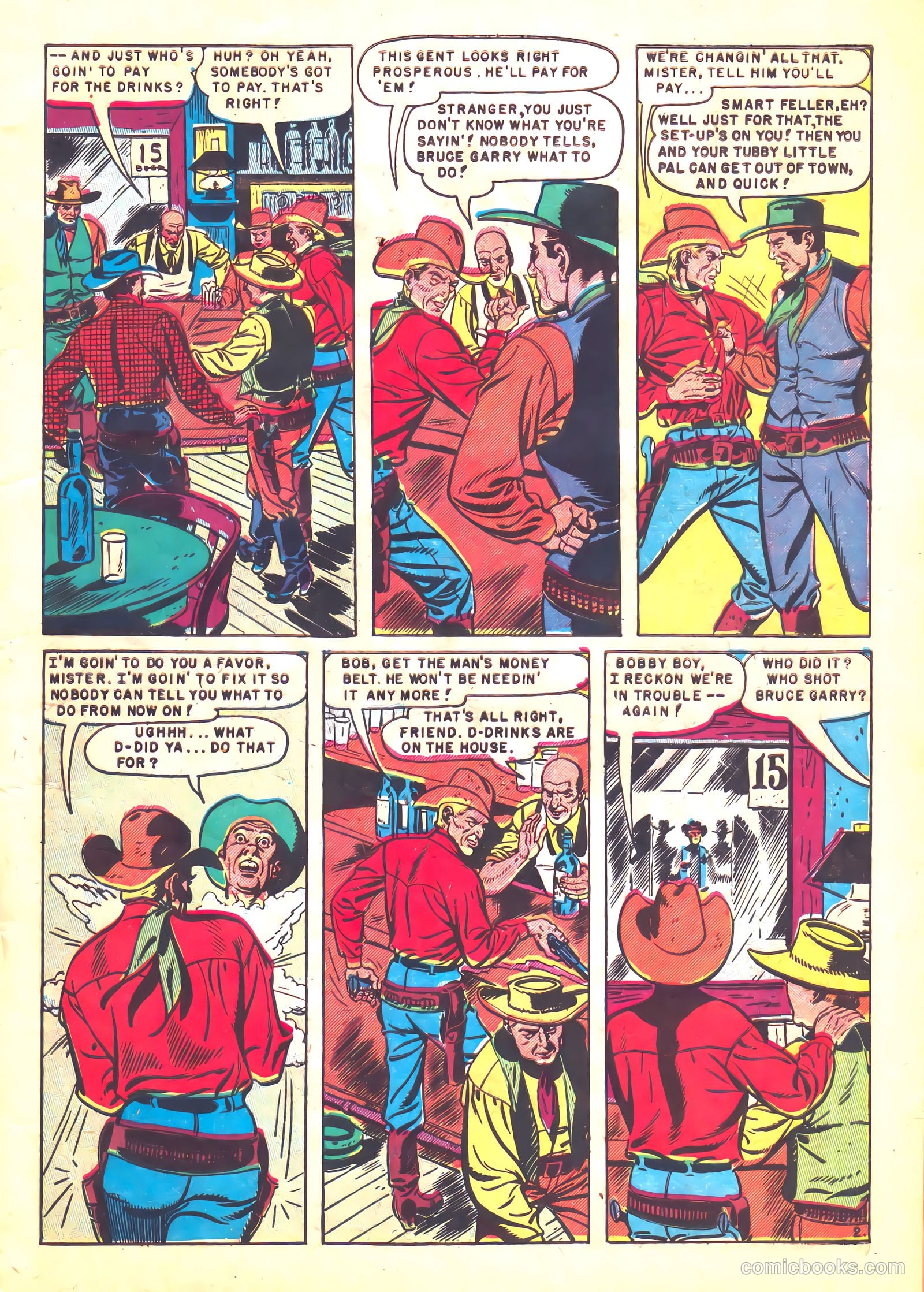 Dead-Eye Western Comics #9 — page 13 of 52