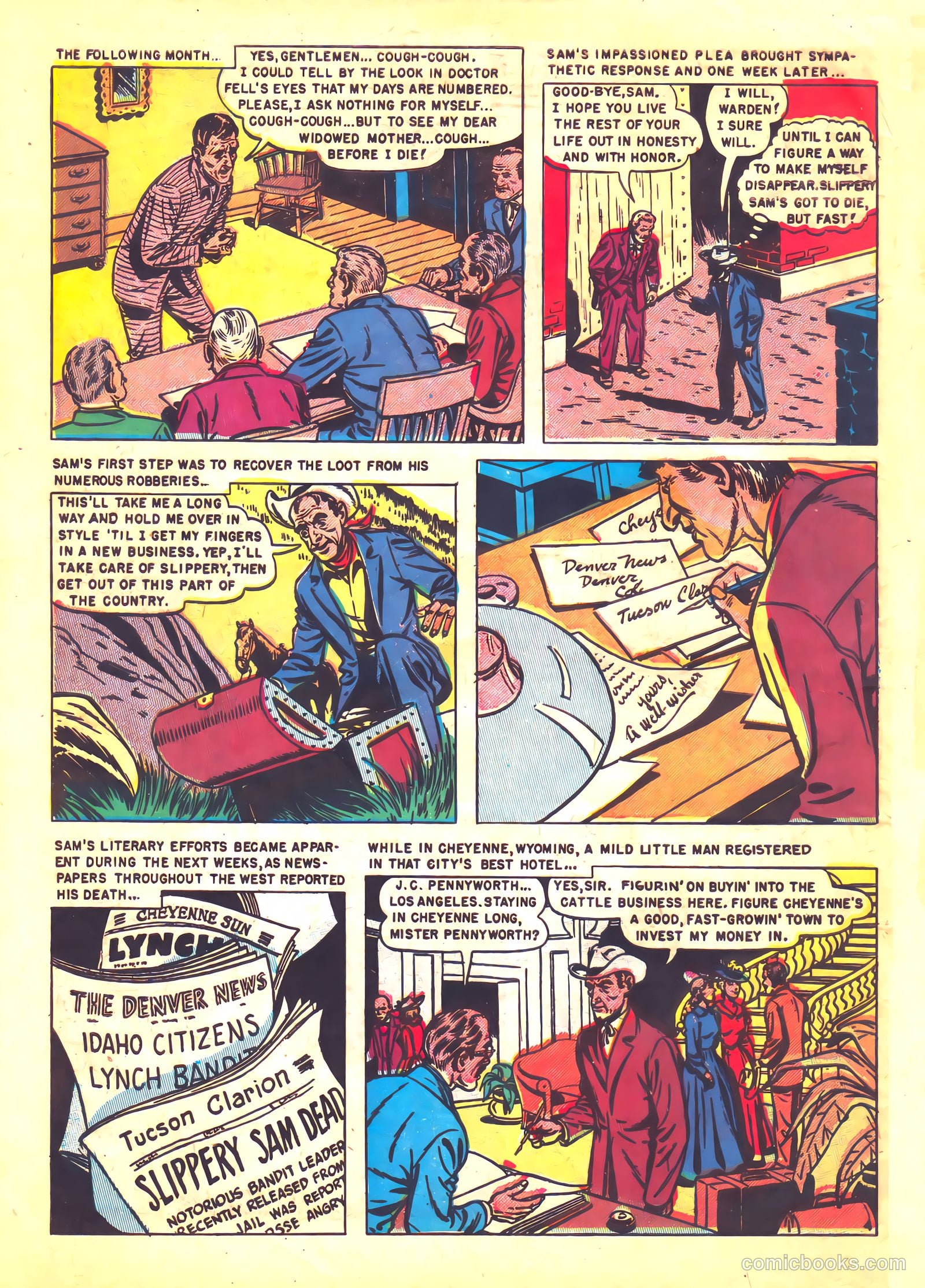 Dead-Eye Western Comics #9 — page 46 of 52