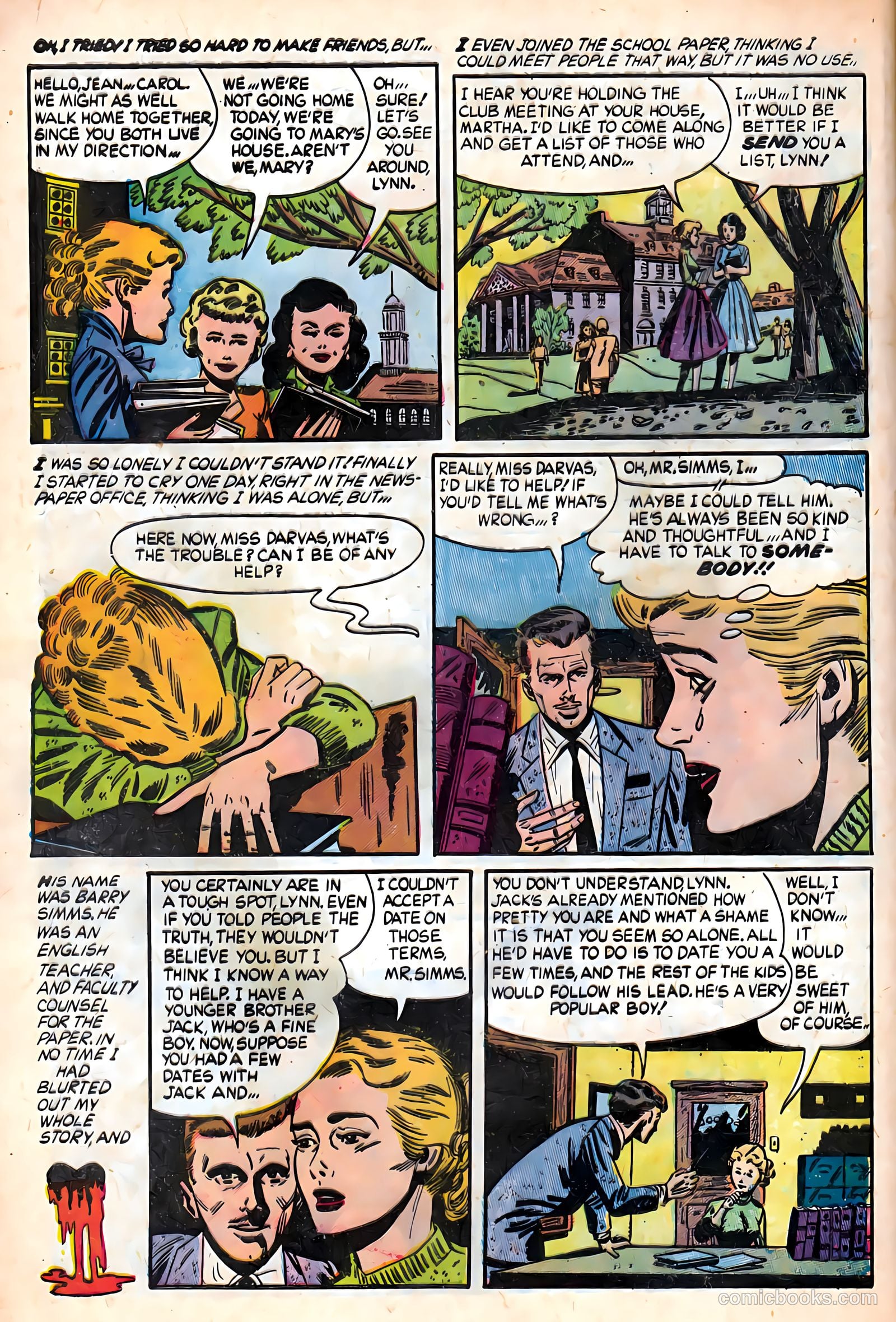 Dear Lonely Hearts #7 — page 6 of 36
