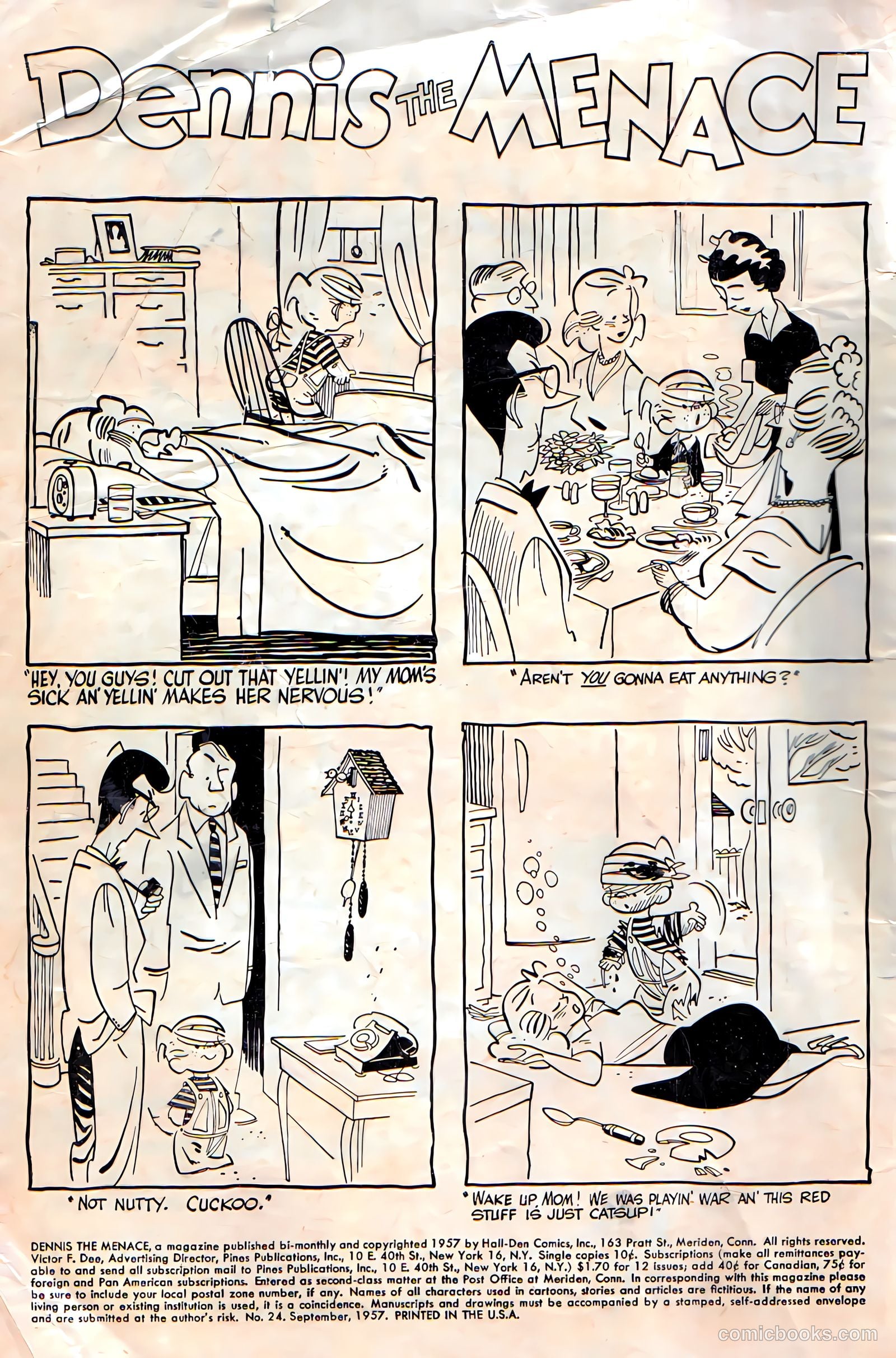 Dennis the Menace #24 — page 2 of 36