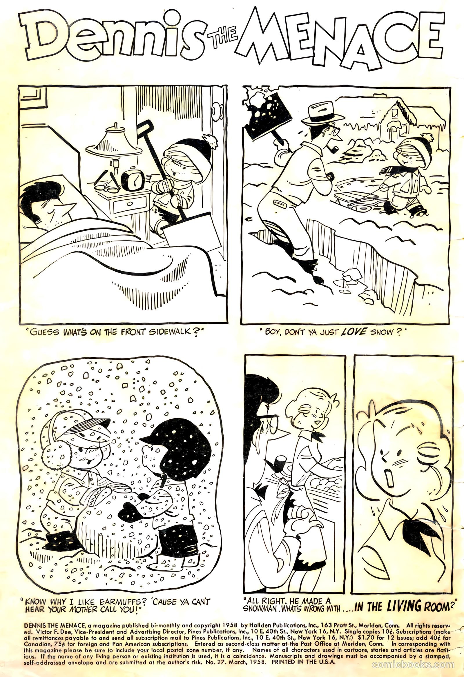 Dennis the Menace #27 — page 2 of 36