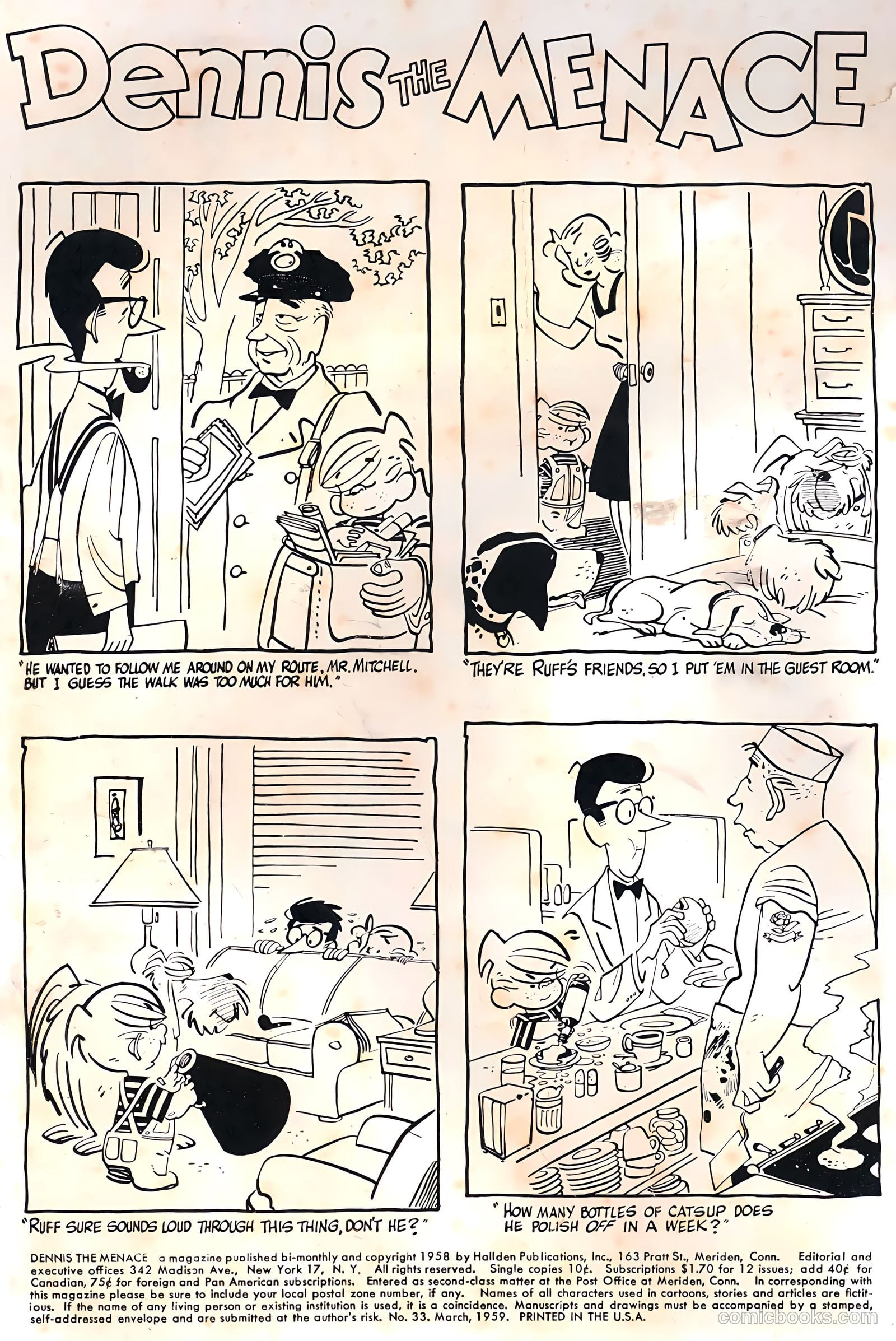 Dennis the Menace #33 — page 2 of 36