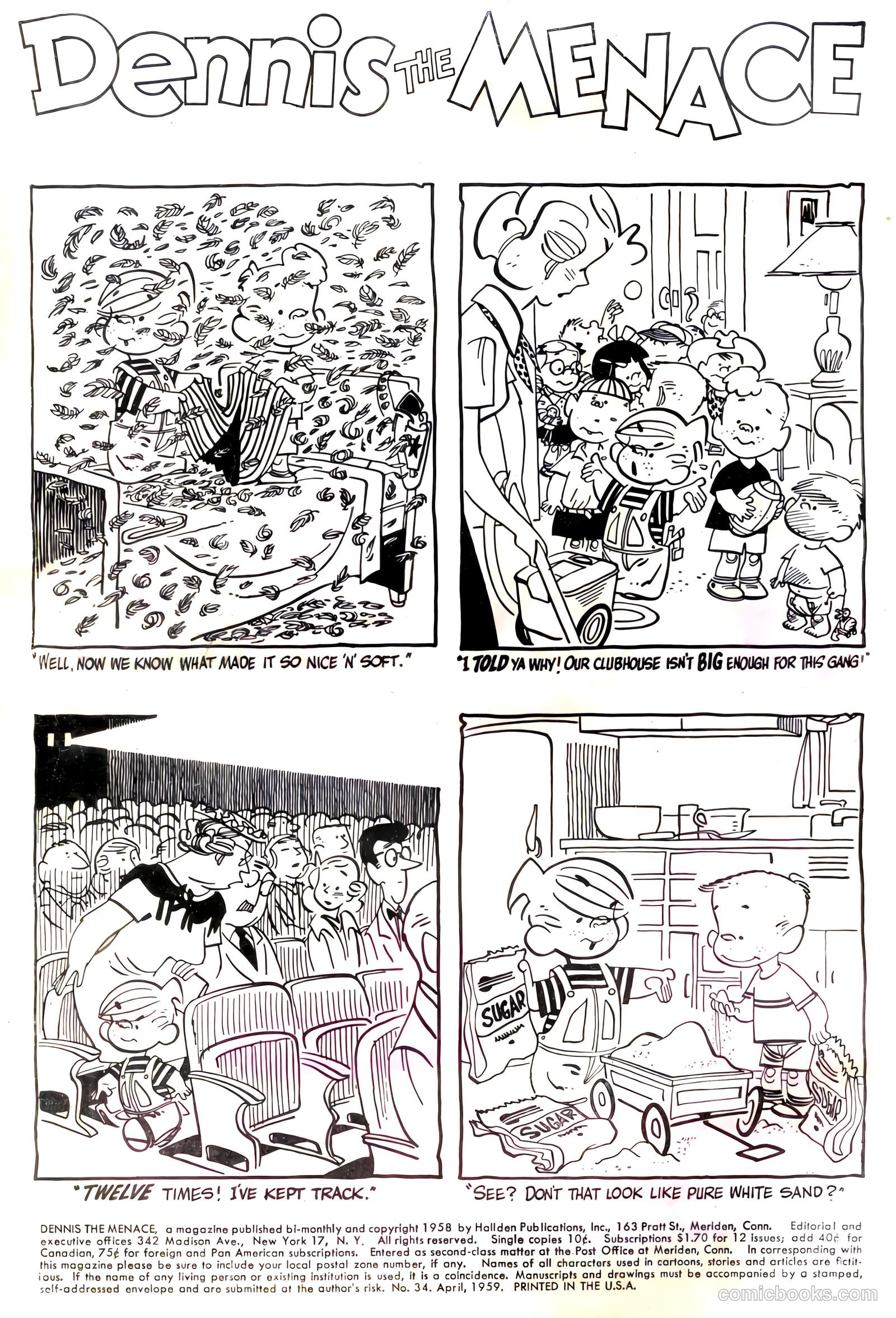 Dennis the Menace #34 — page 2 of 36