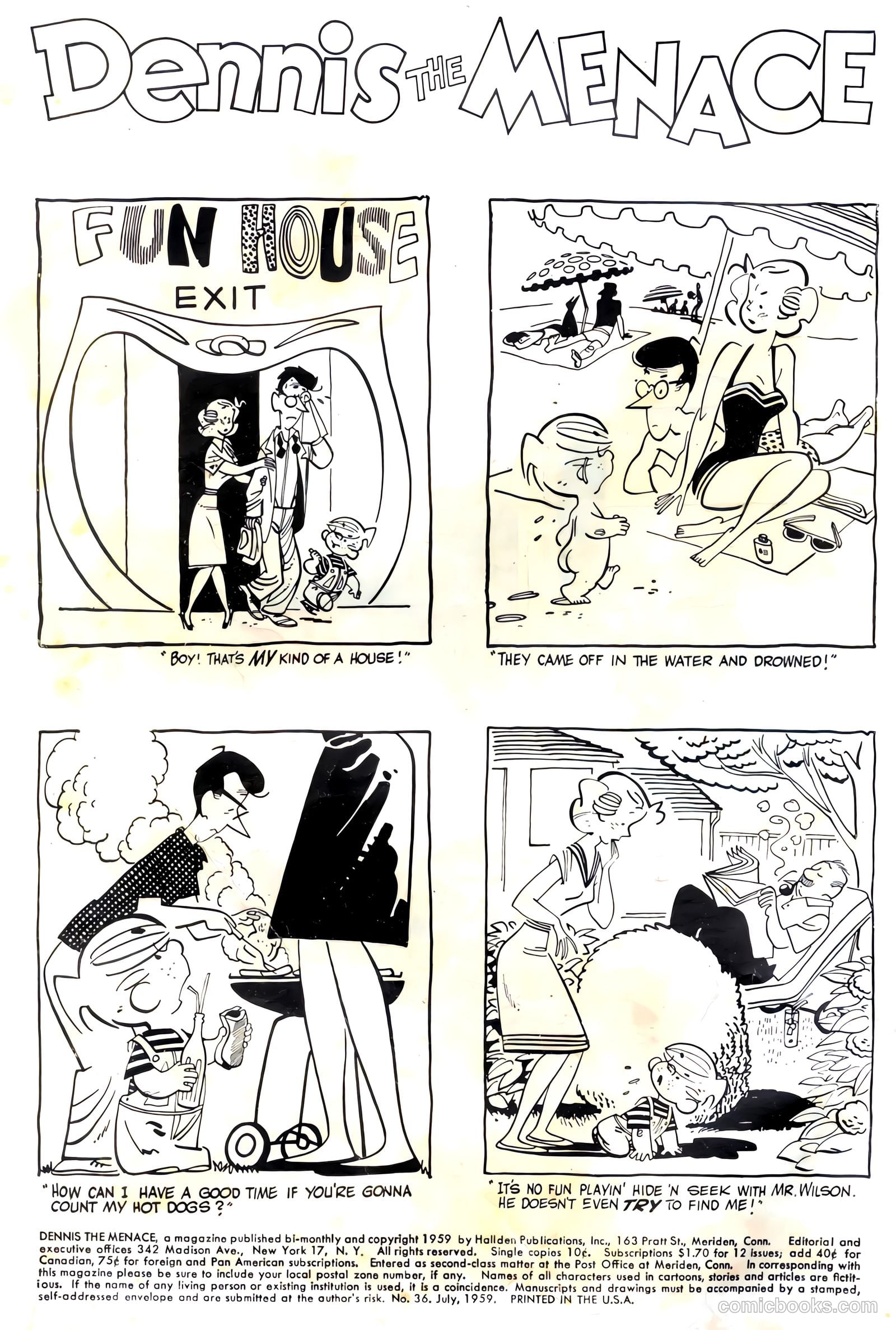 Dennis the Menace #36 — page 2 of 36