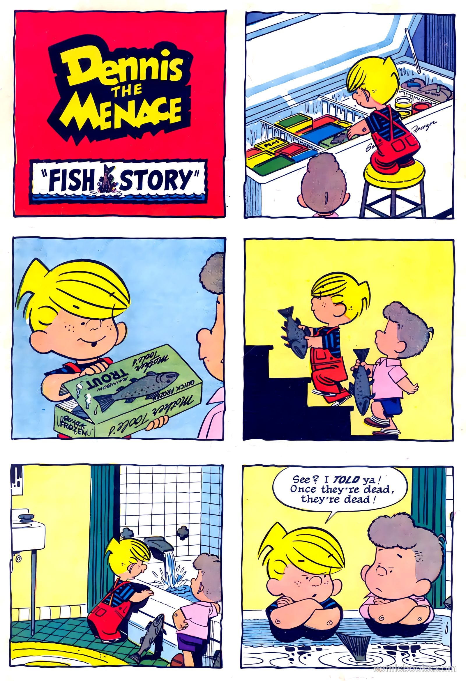 Dennis the Menace #40 — page 36 of 36