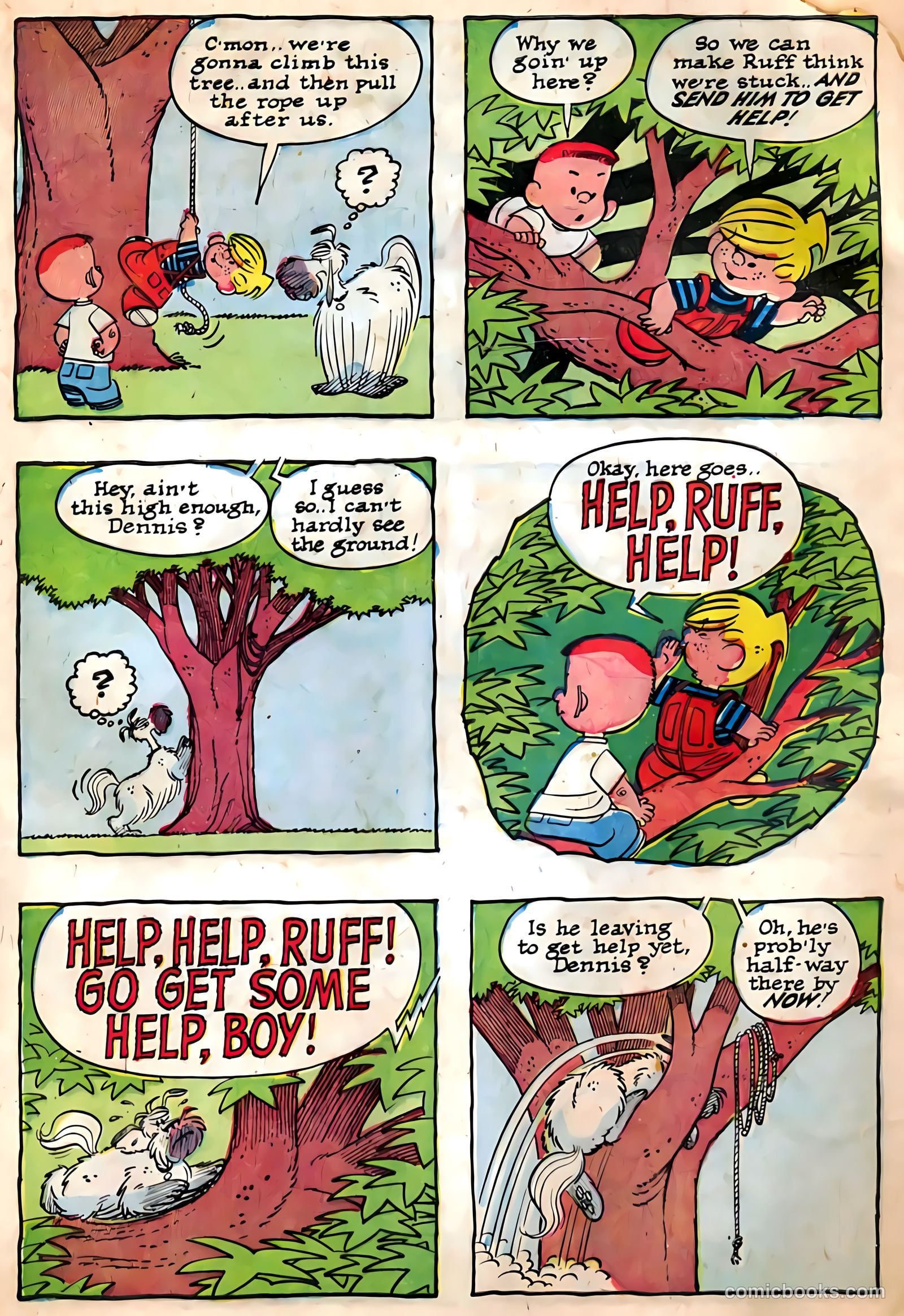 Dennis the Menace and His Dog Ruff #1 — page 4 of 36