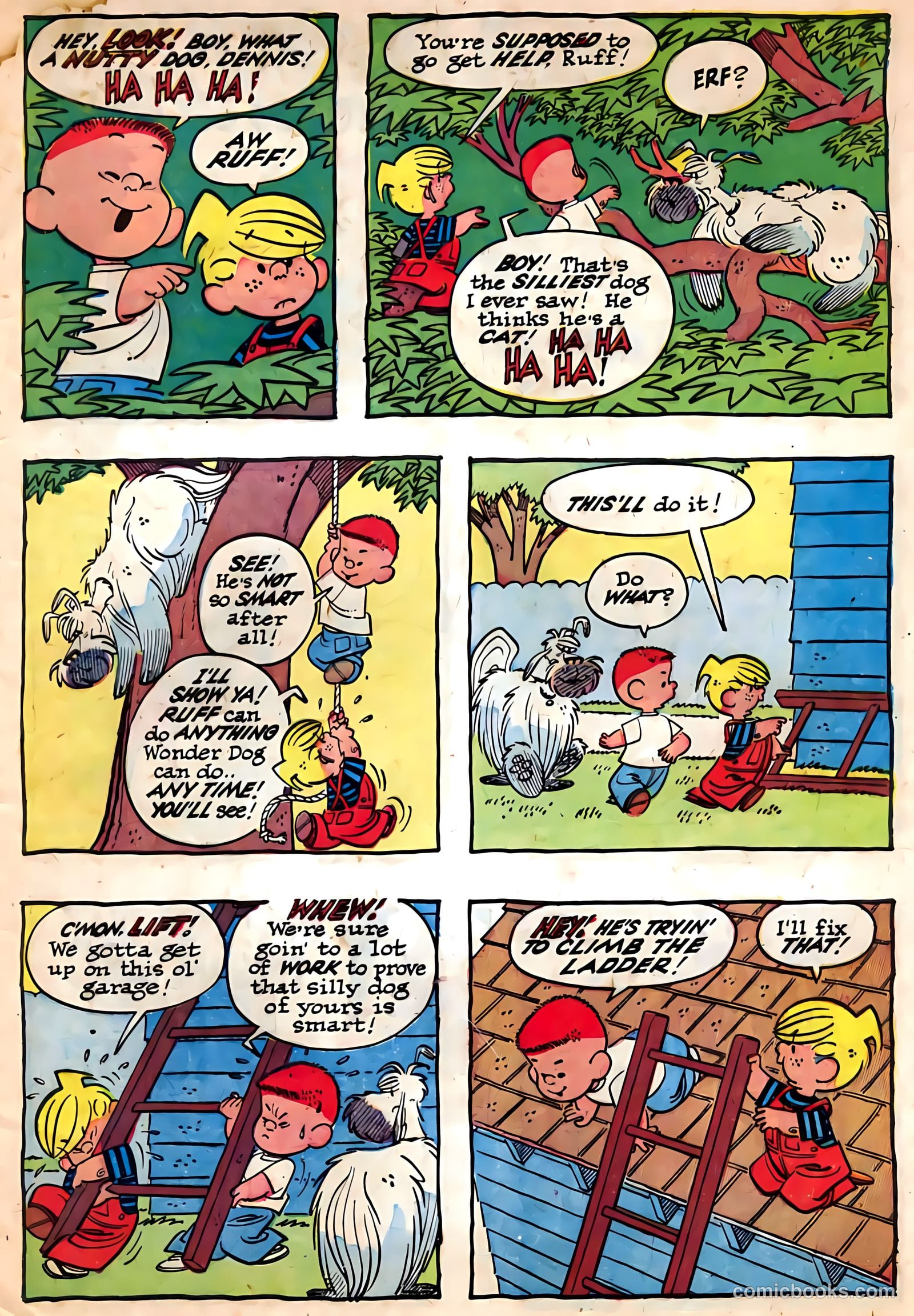 Dennis the Menace and His Dog Ruff #1 — page 5 of 36